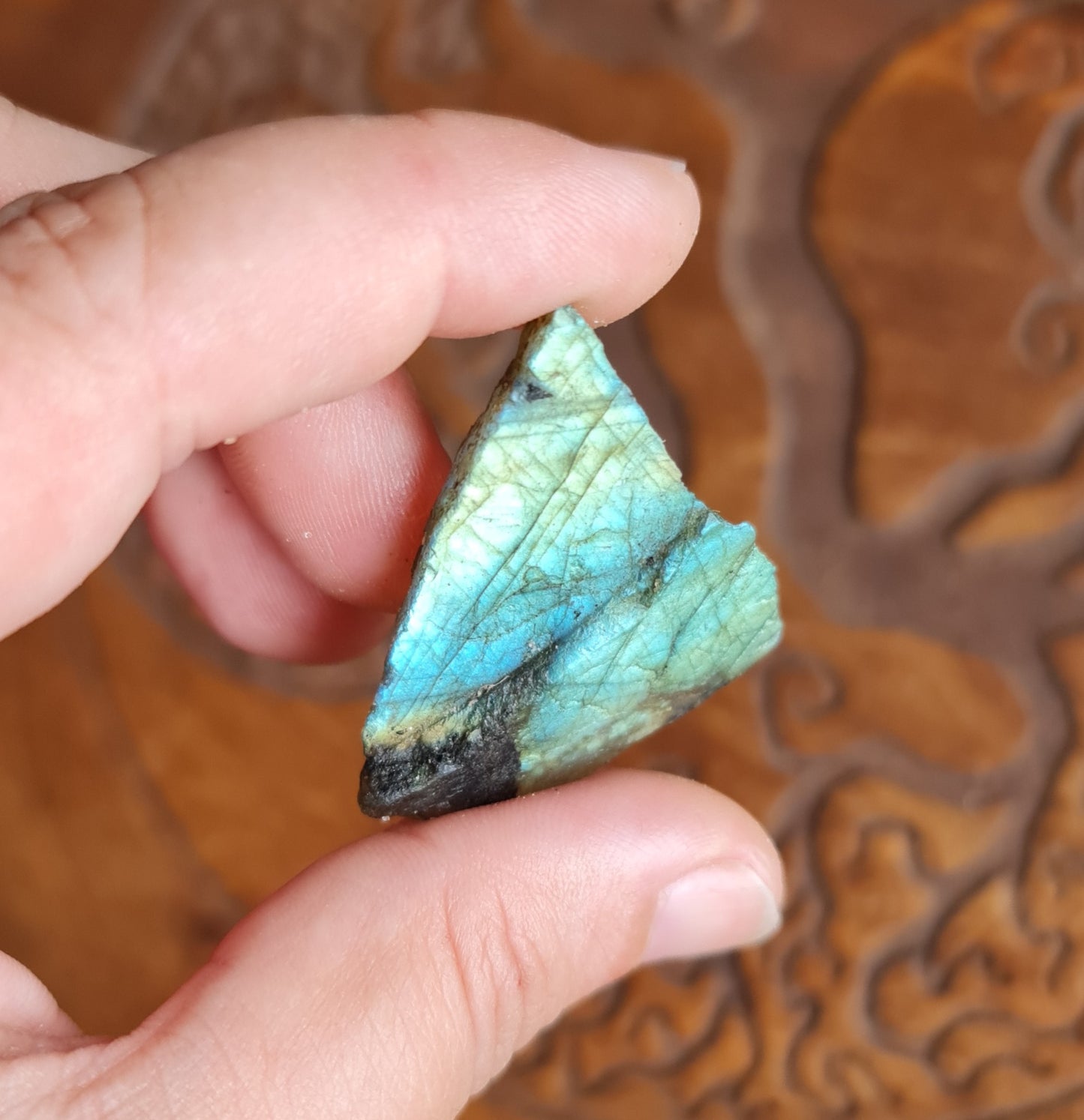 Raw Labradorite