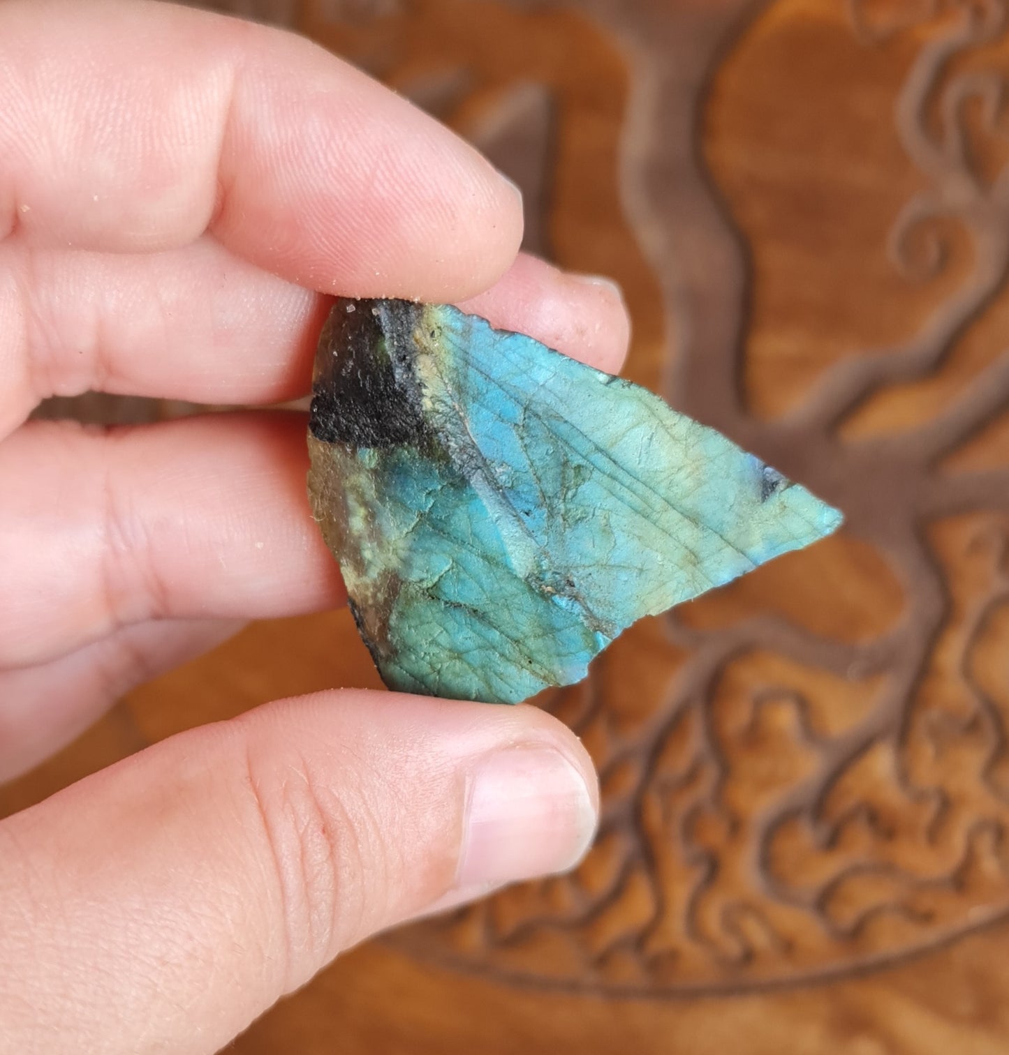 Raw Labradorite