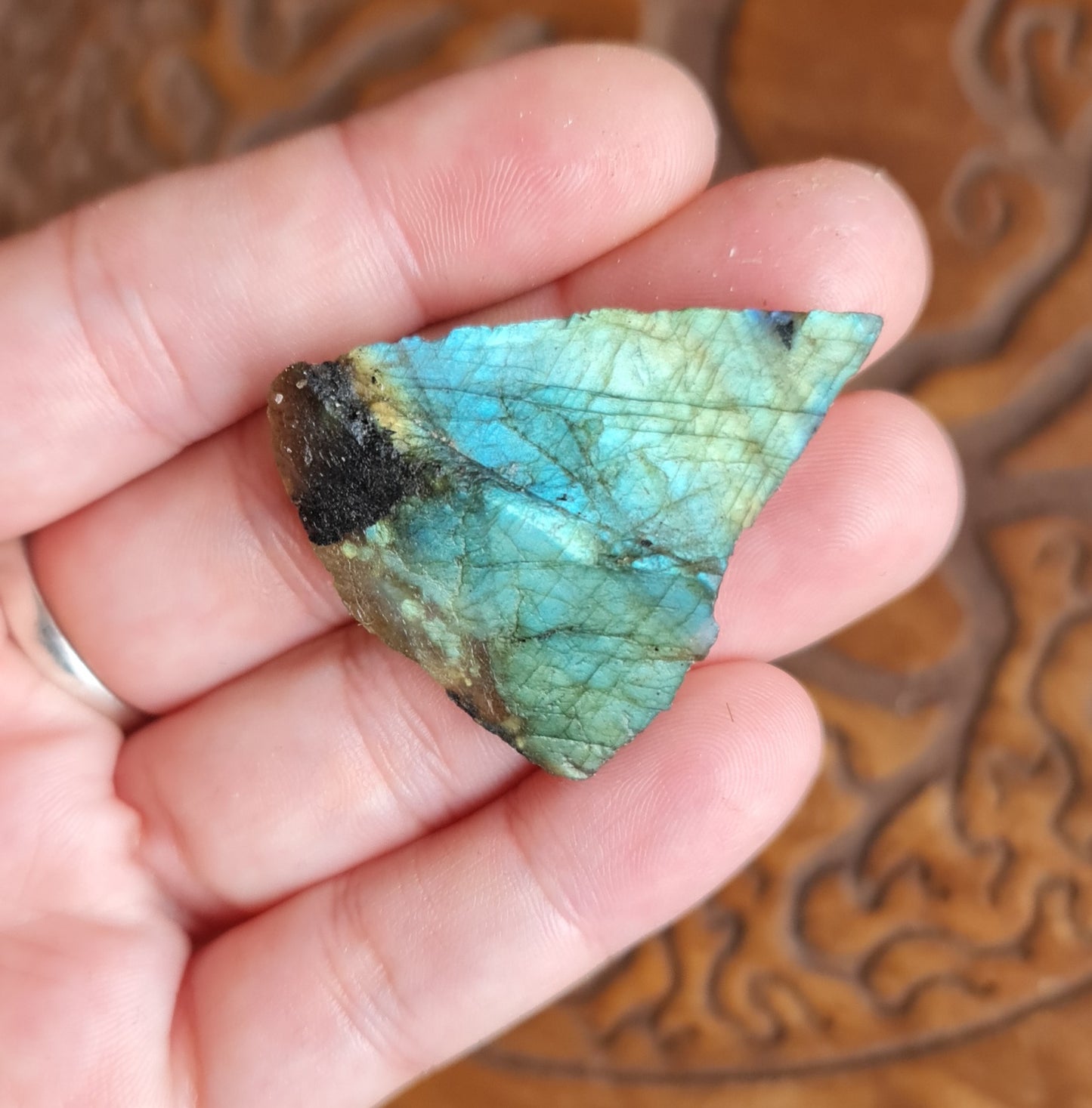 Raw Labradorite