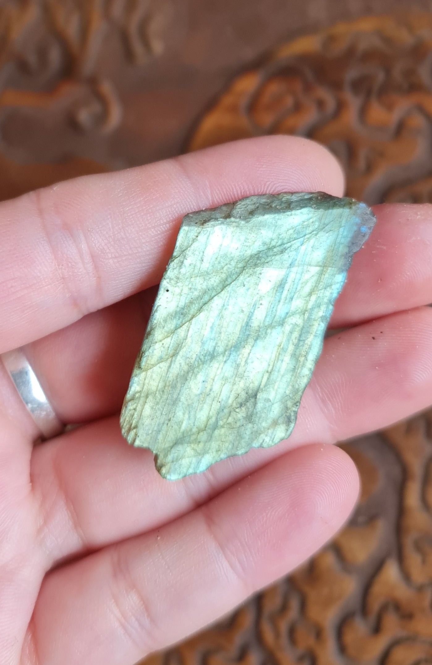 Raw Labradorite