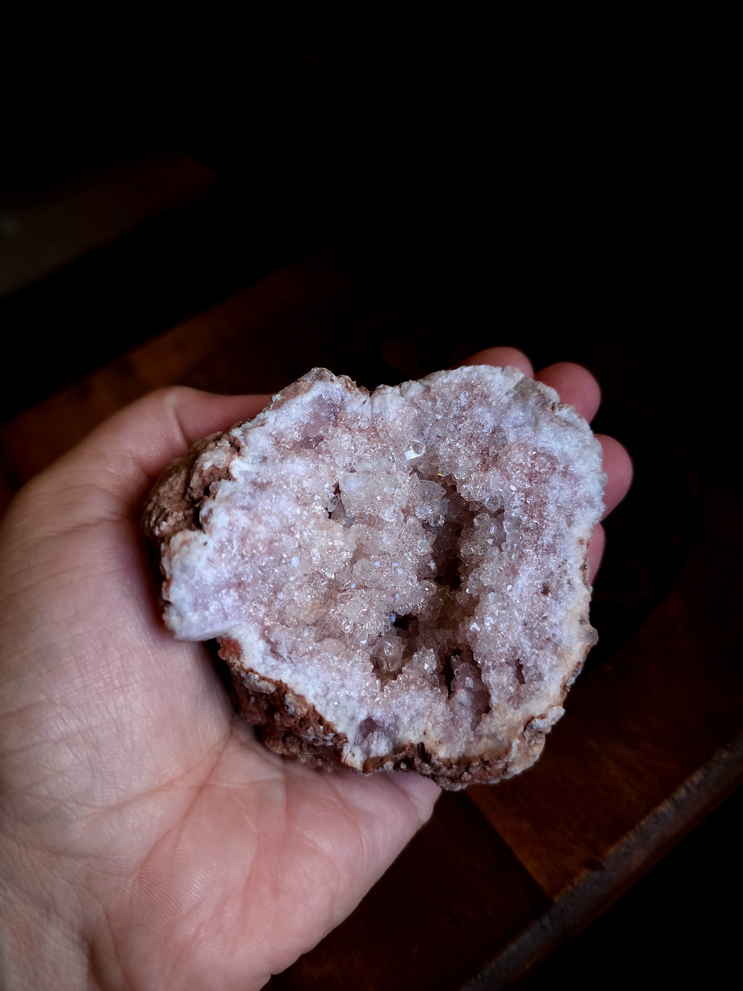 Pink Amethyst Geode