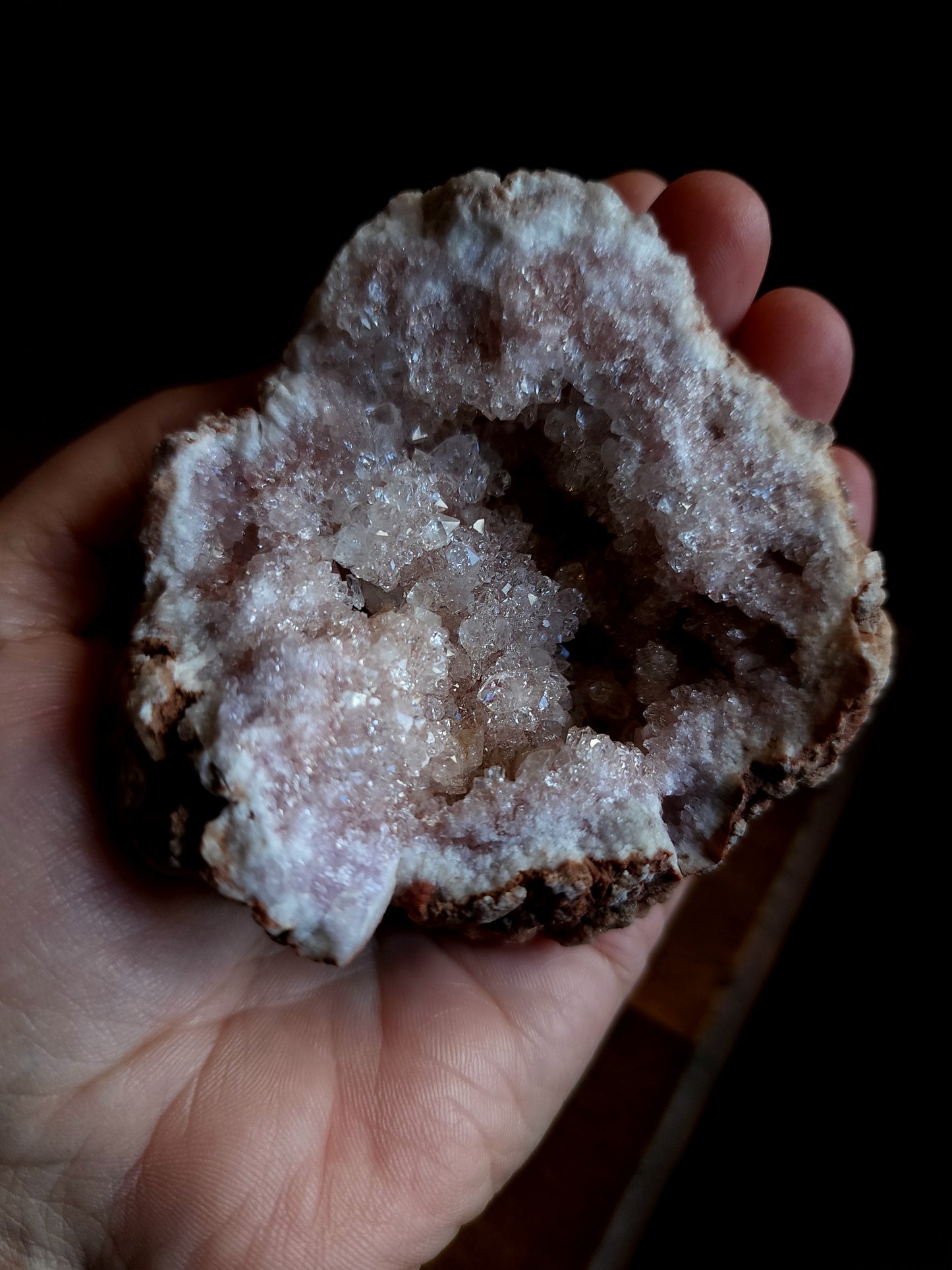 Pink Amethyst Geode