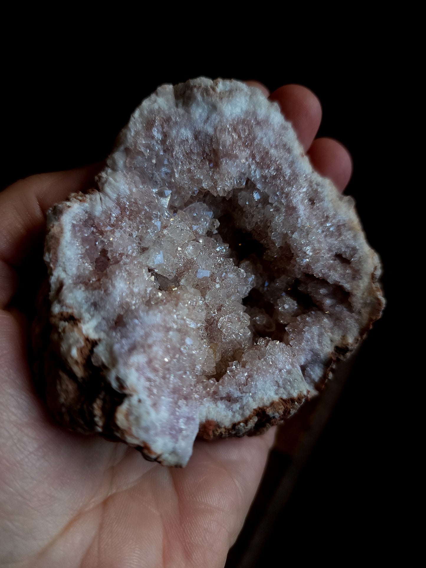 Pink Amethyst Geode