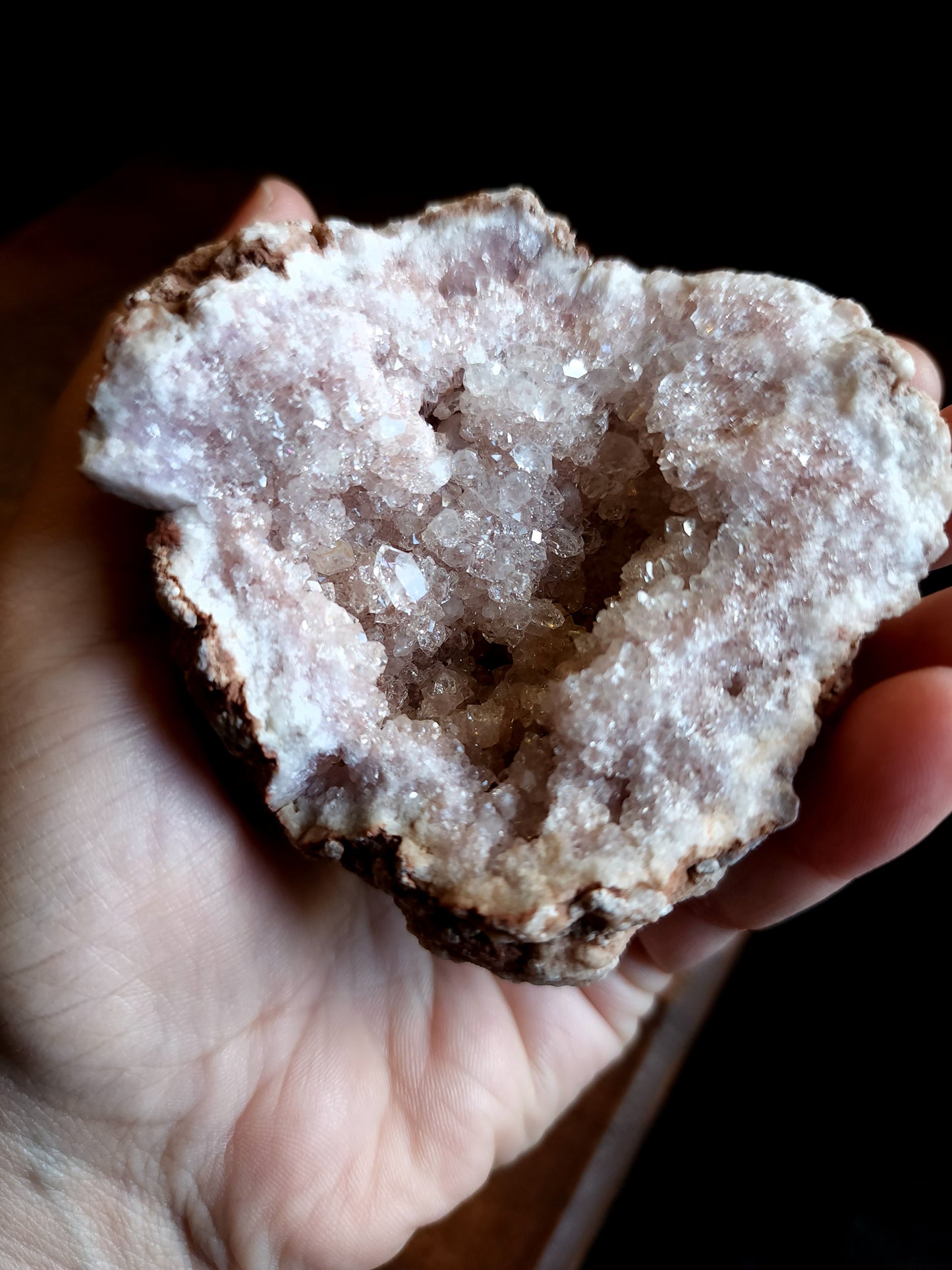 Pink Amethyst Geode