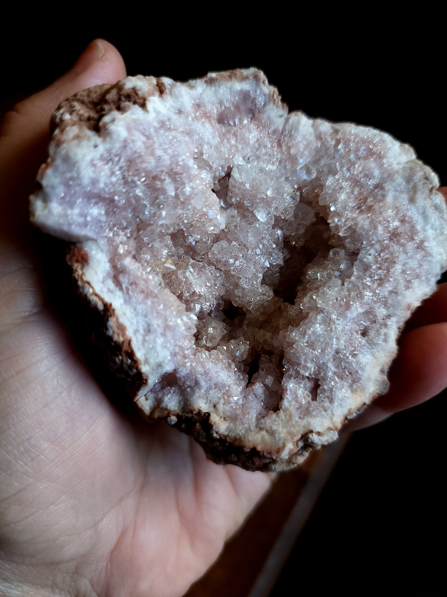 Pink Amethyst Geode