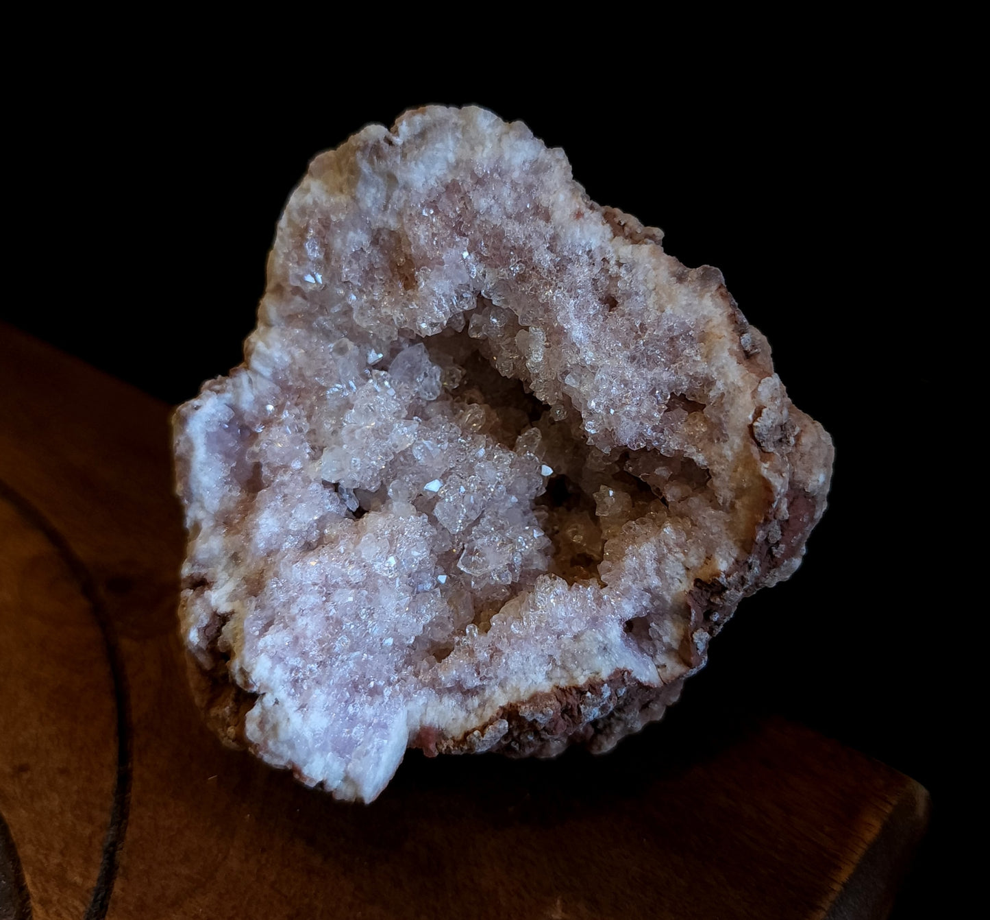 Pink Amethyst Geode