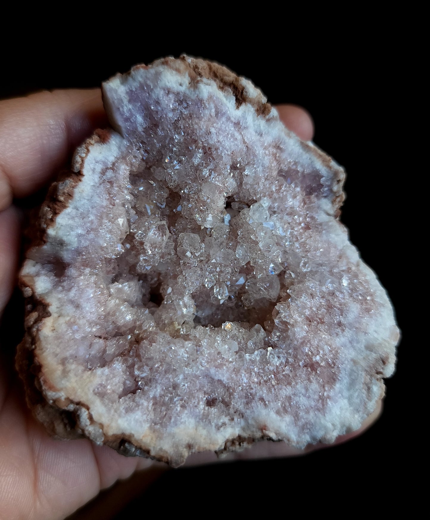 Pink Amethyst Geode