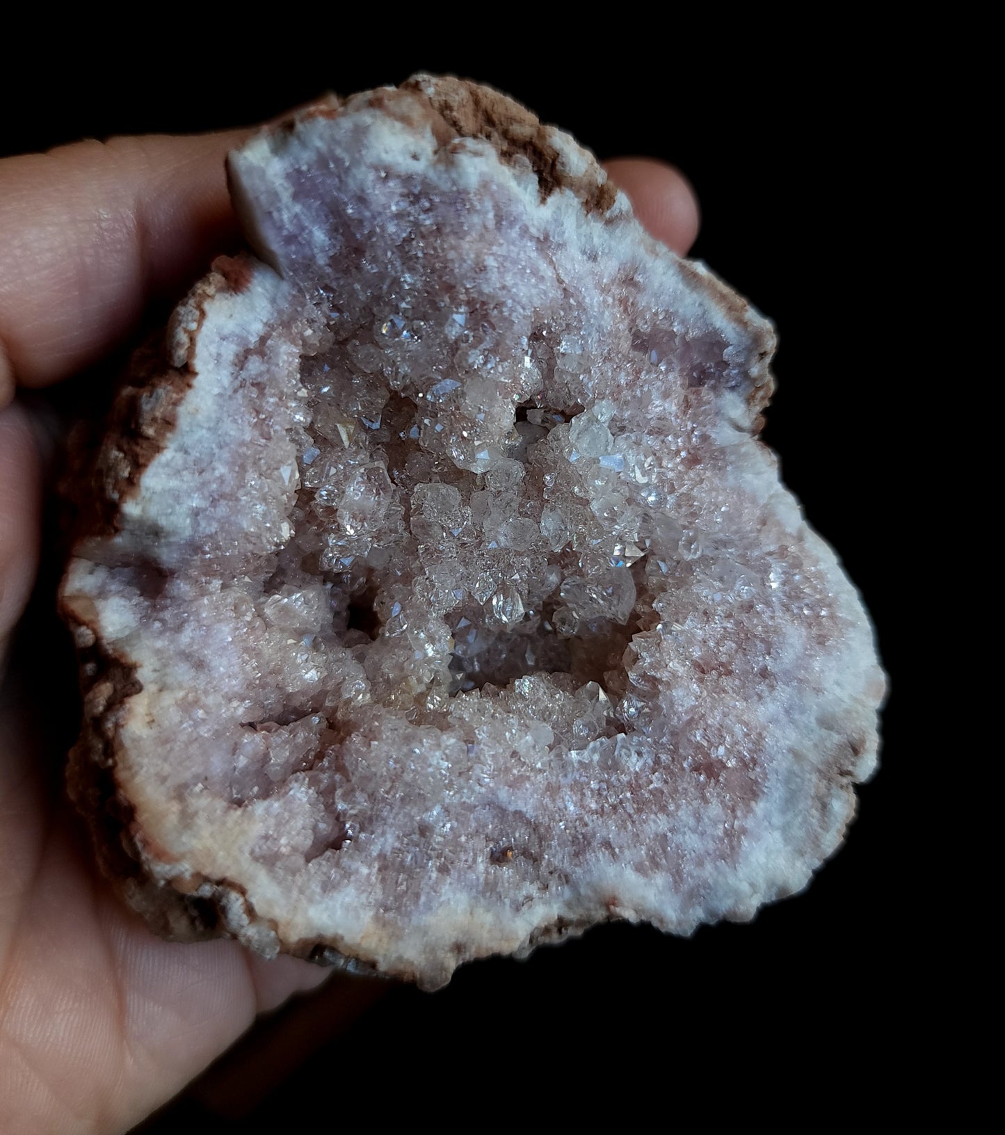 Pink Amethyst Geode