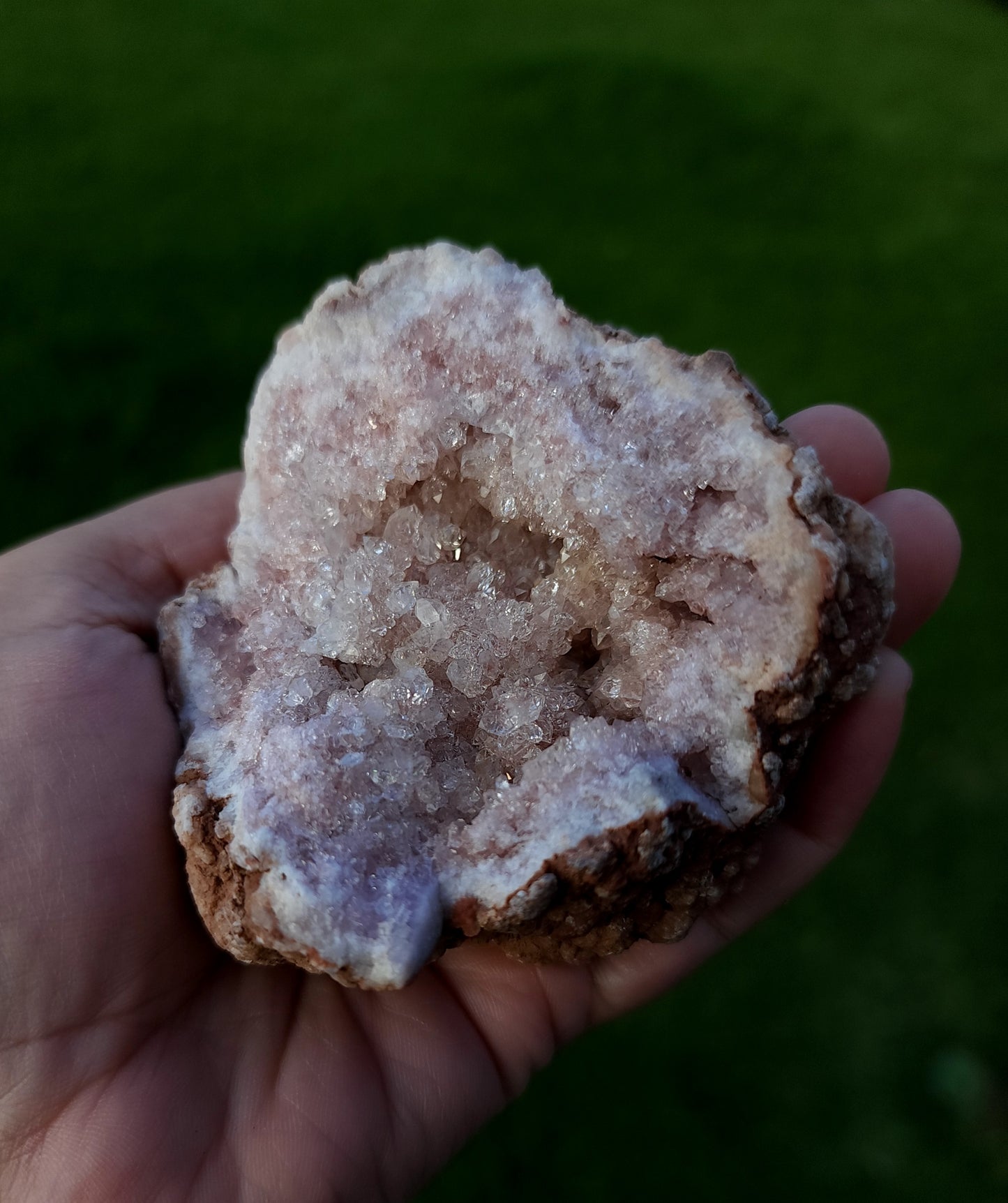 Pink Amethyst Geode