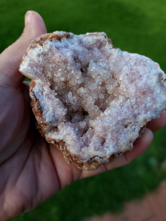 Pink Amethyst Geode