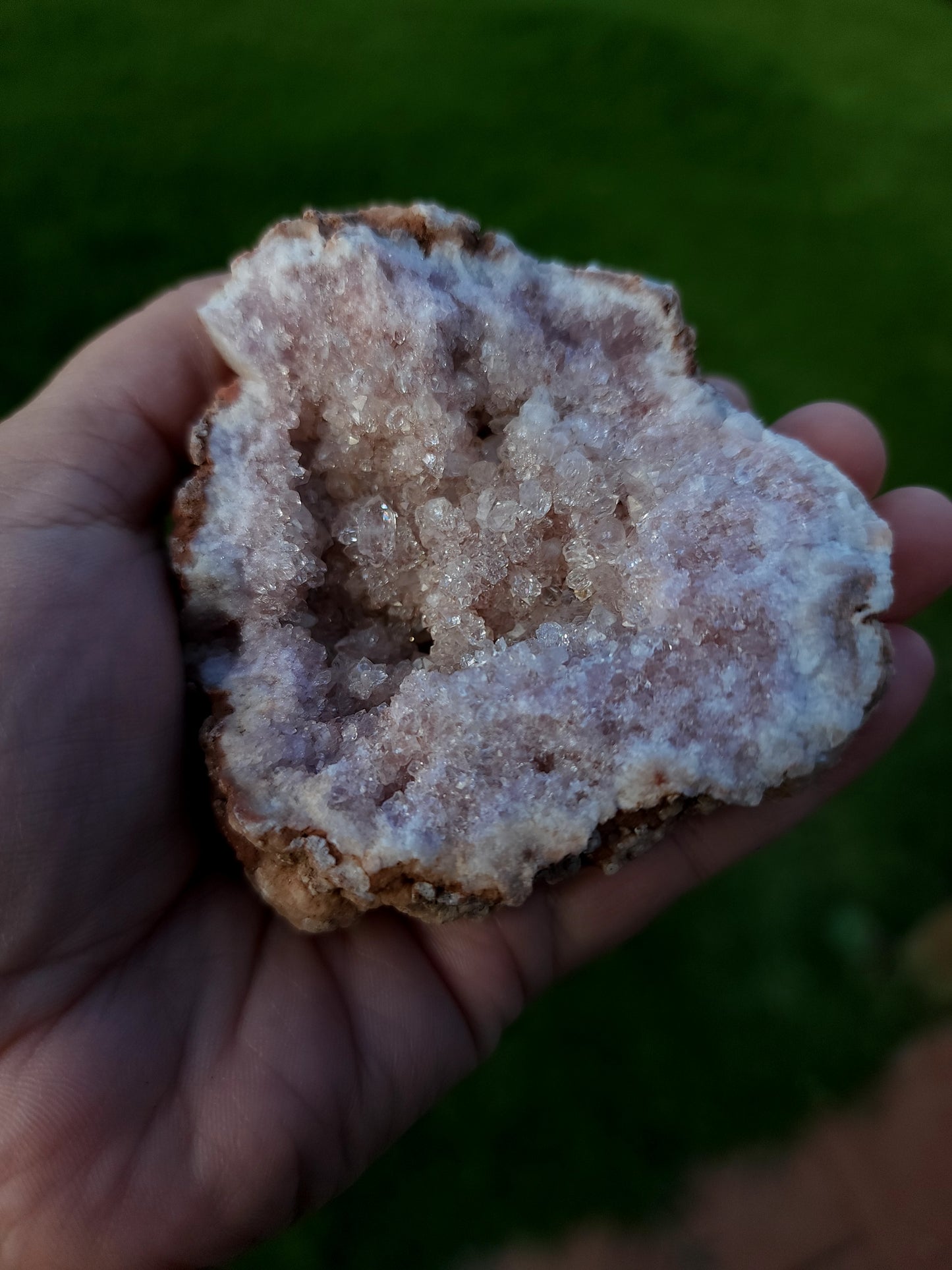 Pink Amethyst Geode