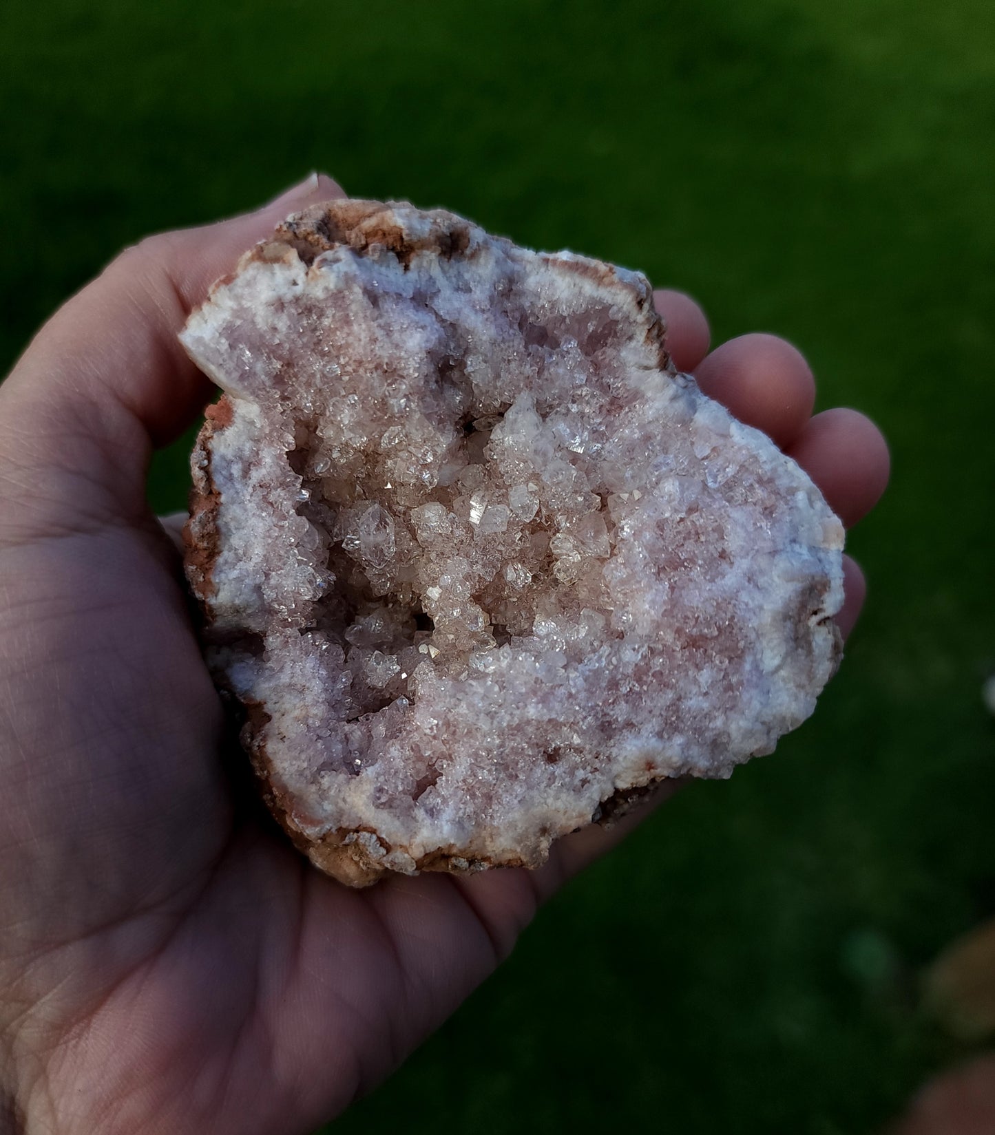 Pink Amethyst Geode