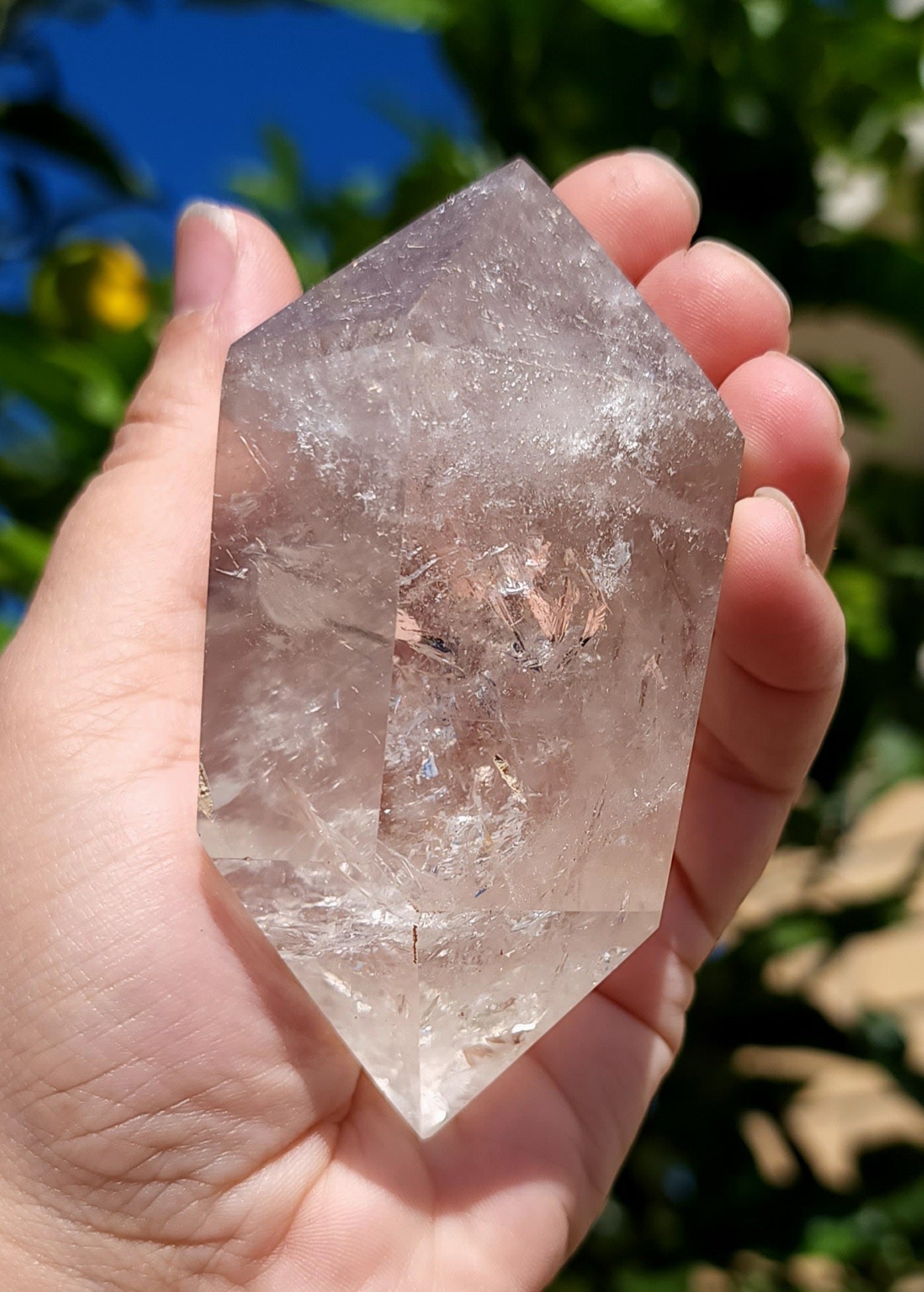 Double Terminated Clear Quartz