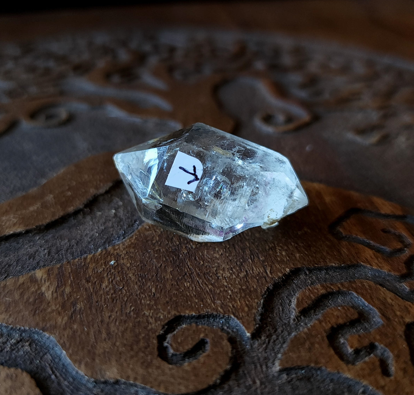 Clear Quartz Enhydro