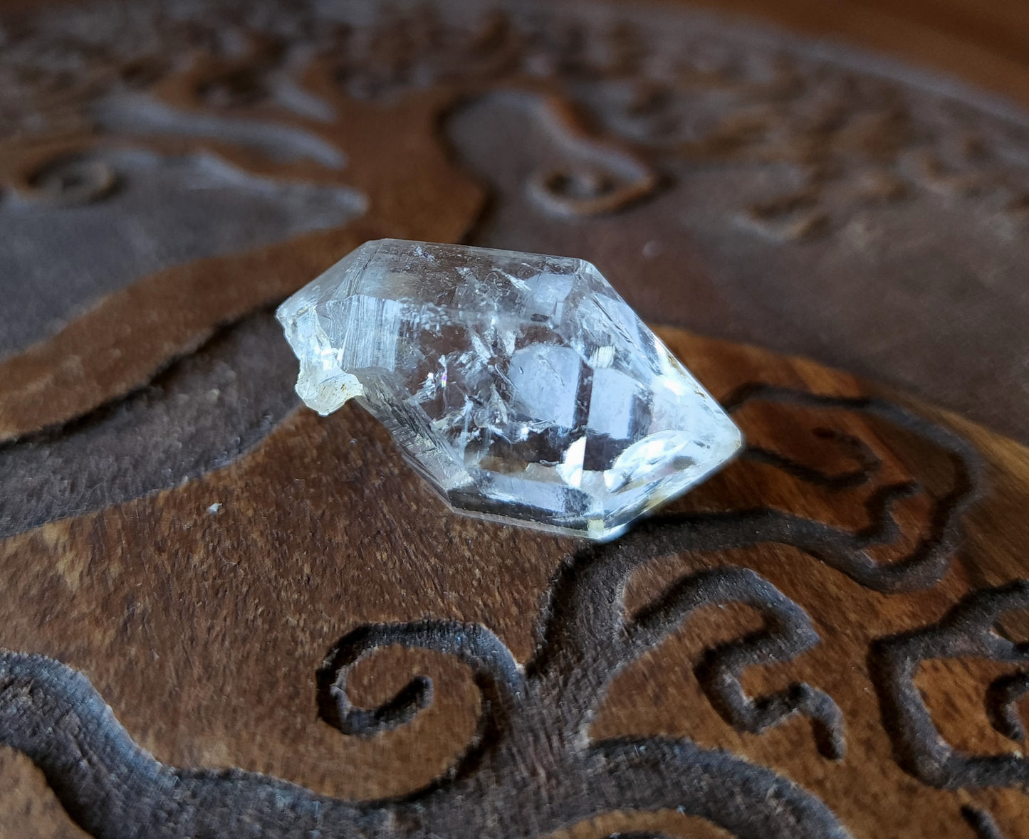 Clear Quartz Enhydro