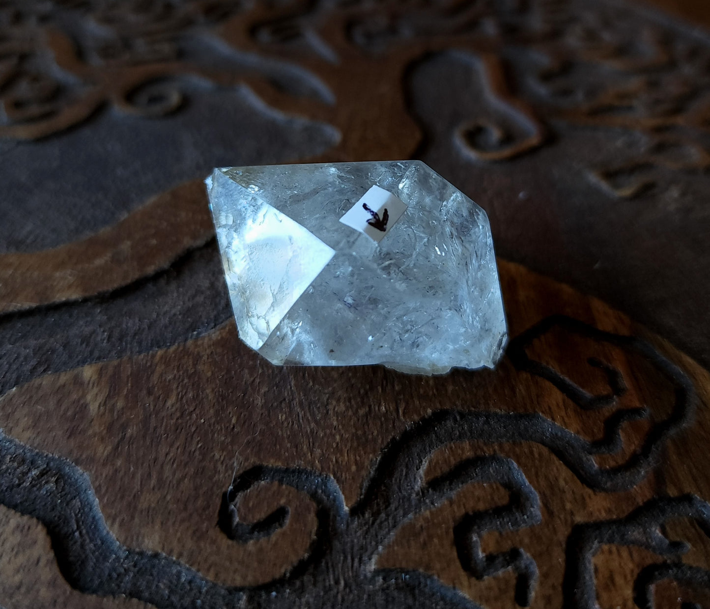 Clear Quartz Enhydro
