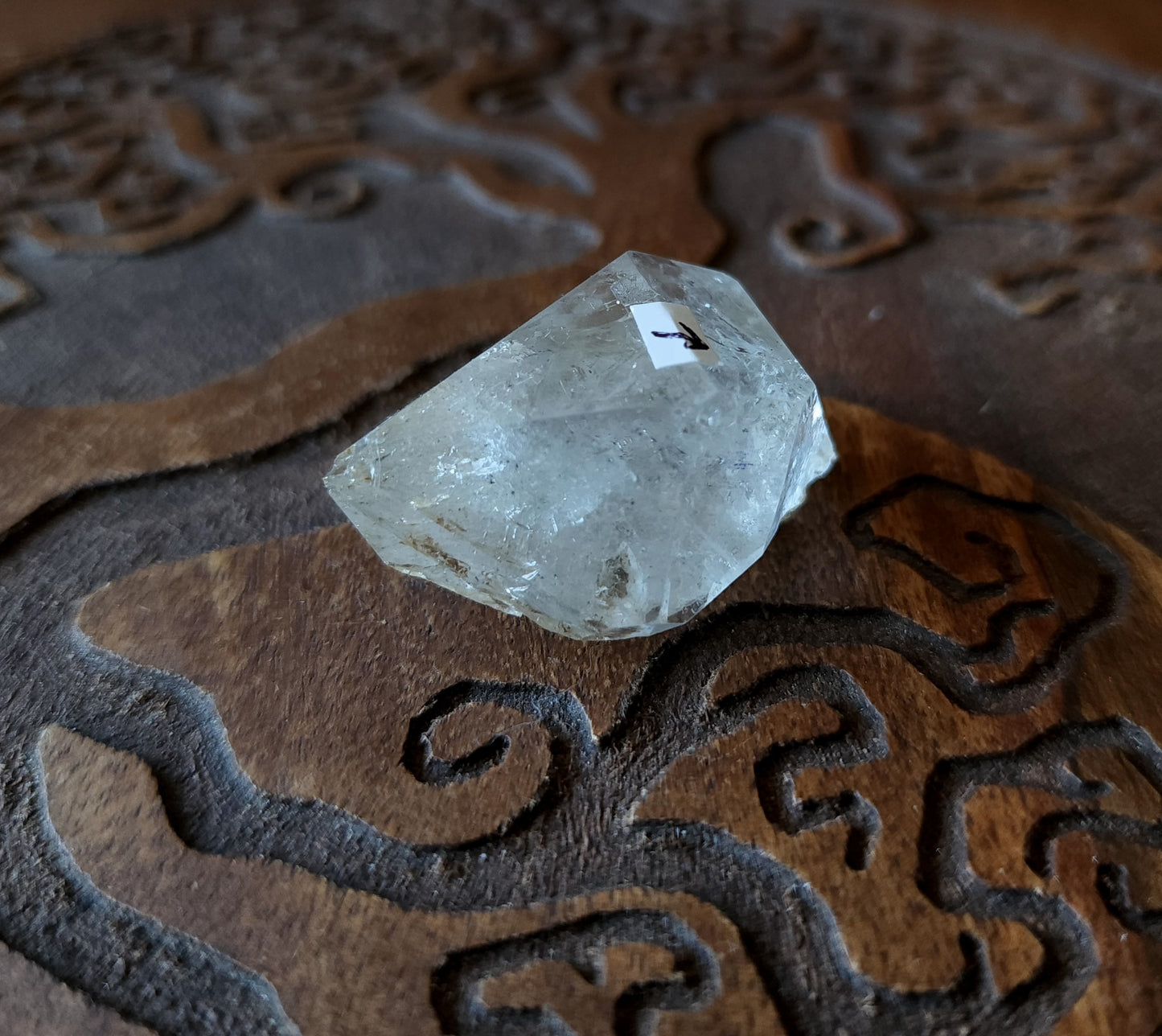 Clear Quartz Enhydro