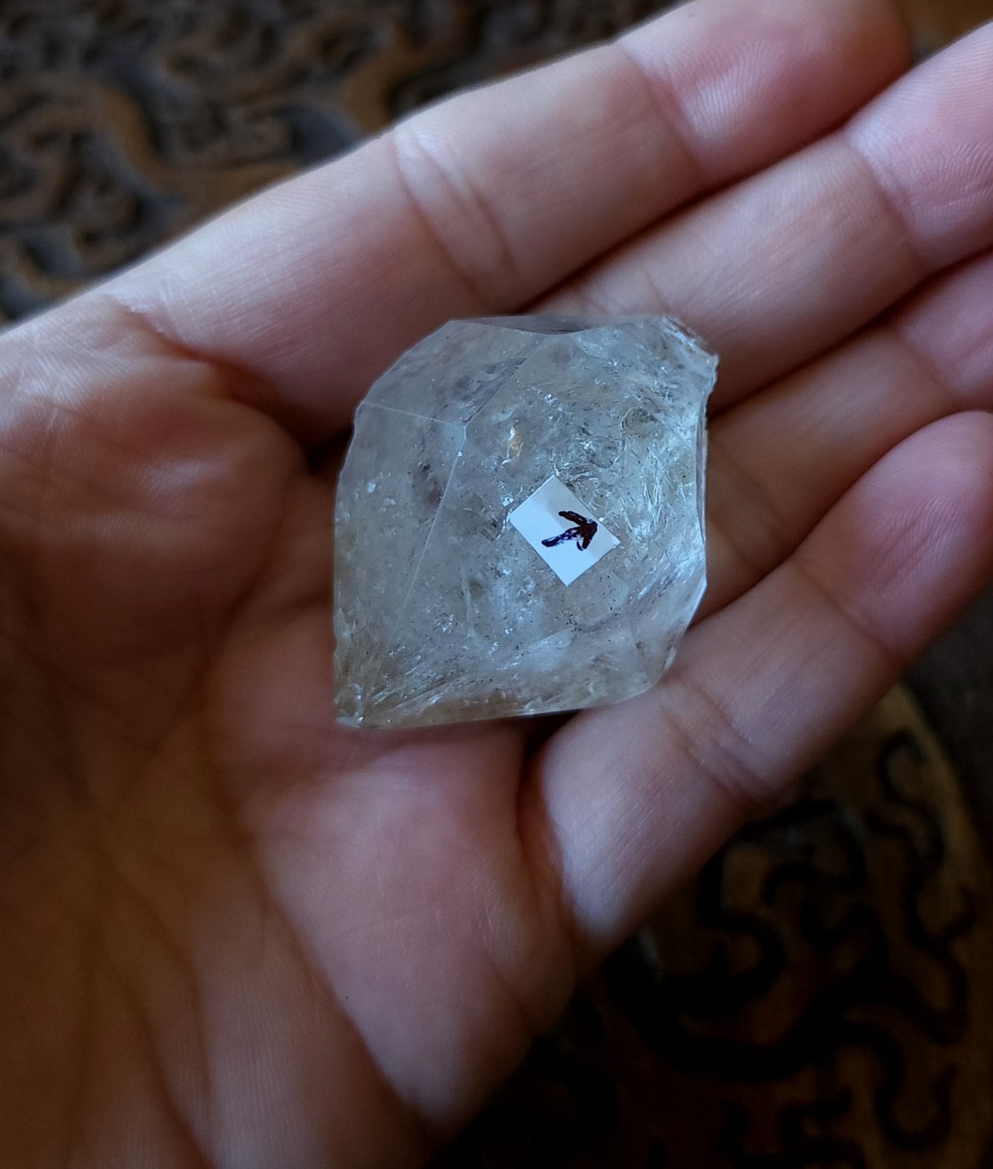 Clear Quartz Enhydro