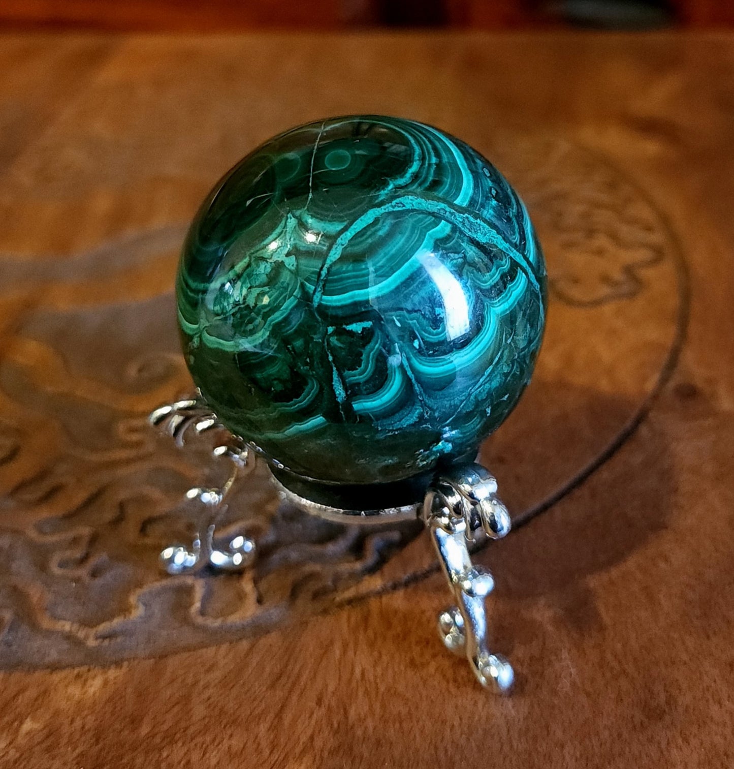 Malachite Sphere
