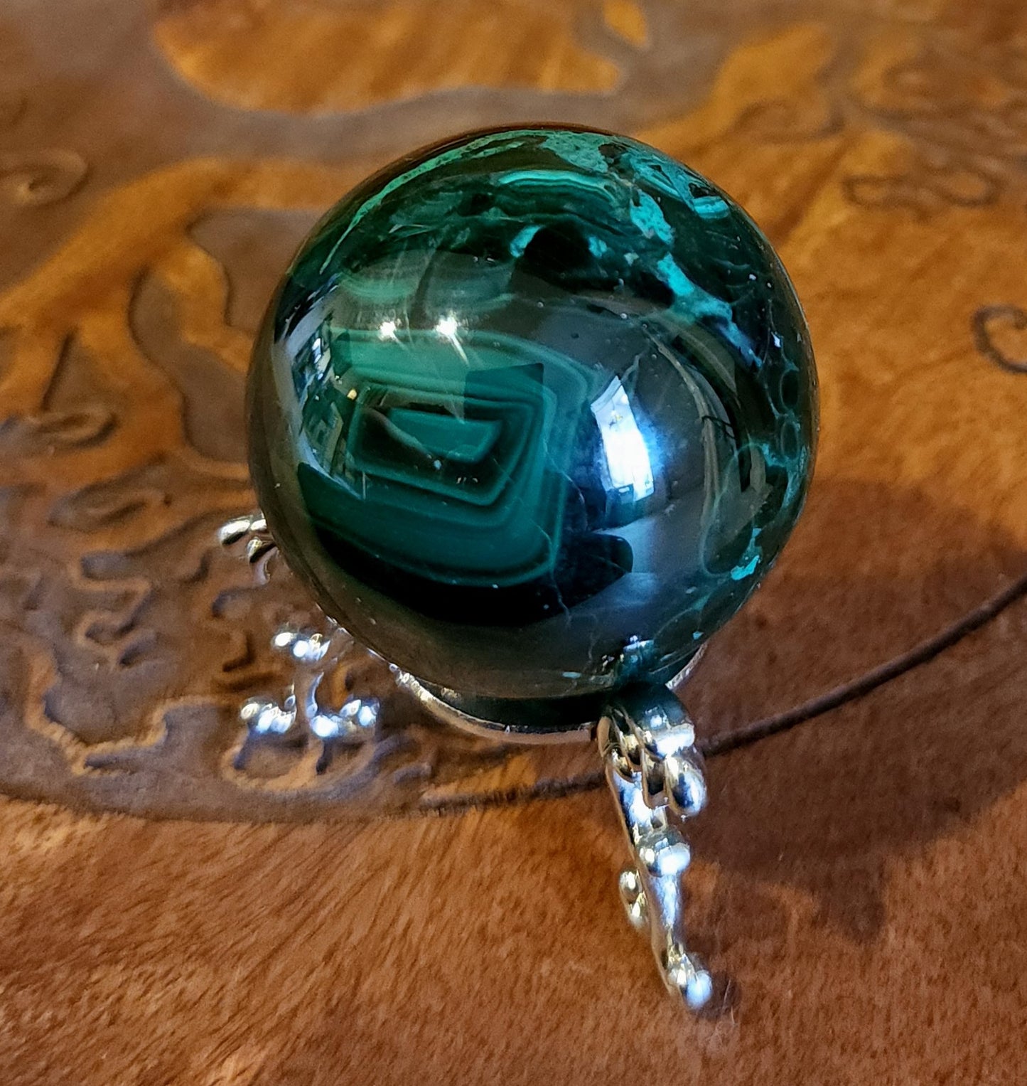 Malachite Sphere