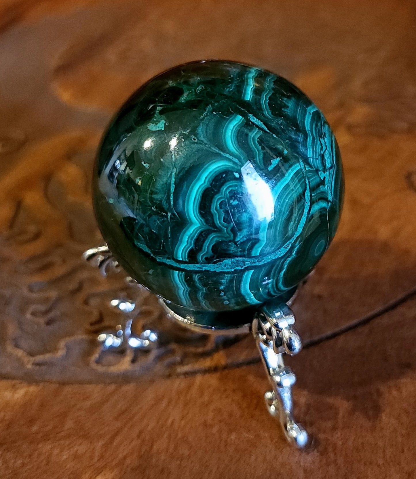 Malachite Sphere