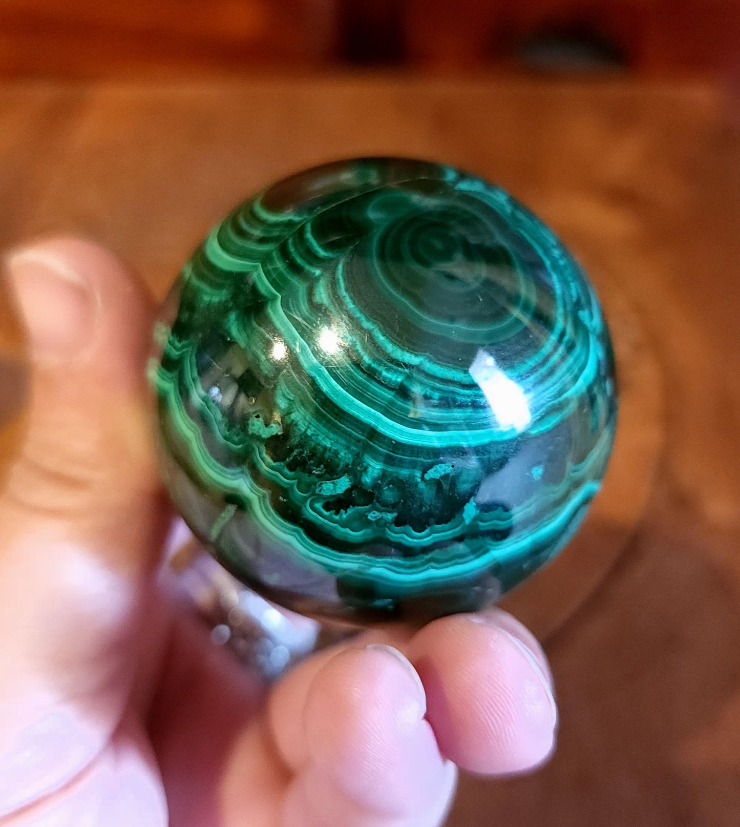 Malachite Sphere