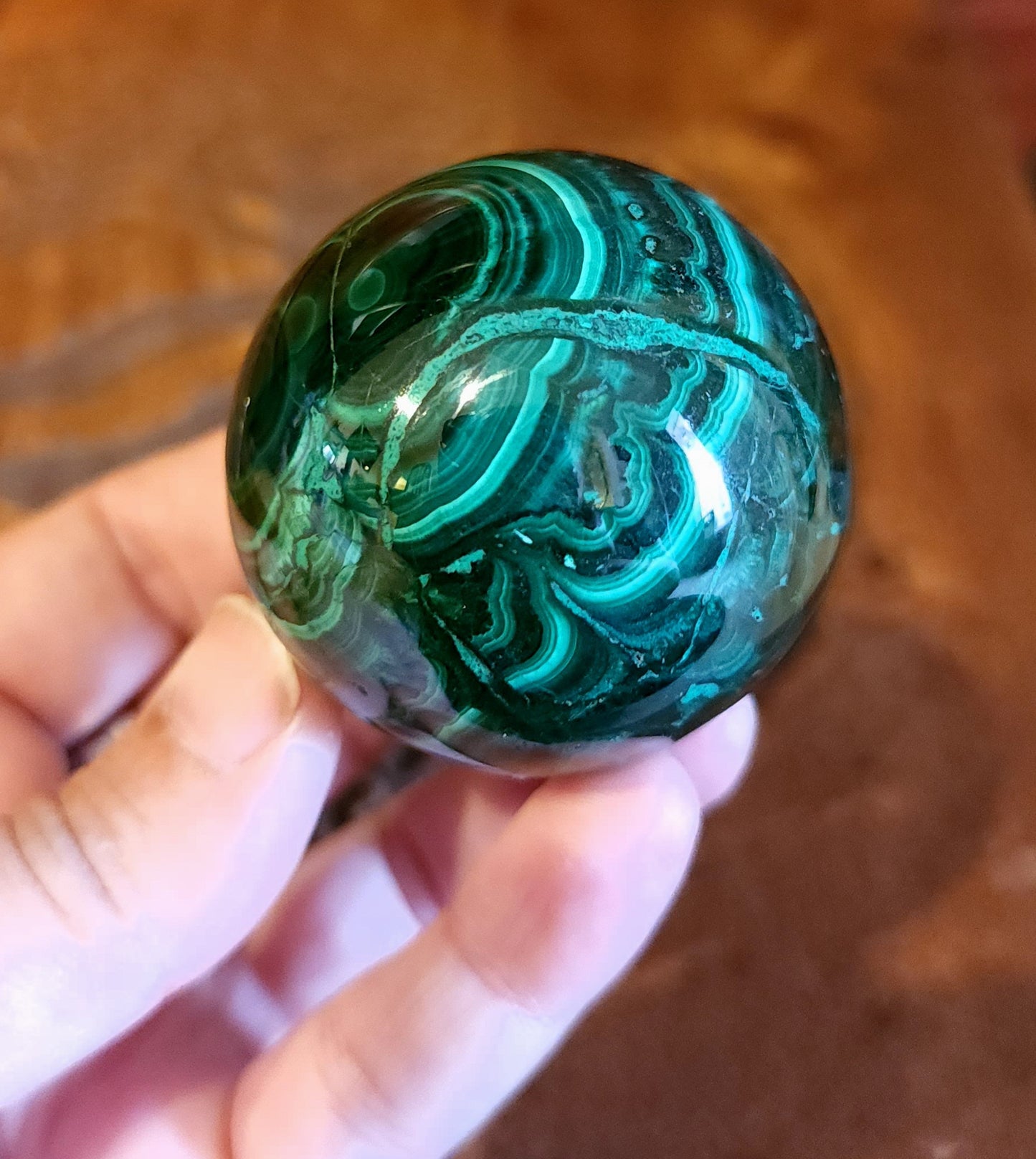 Malachite Sphere
