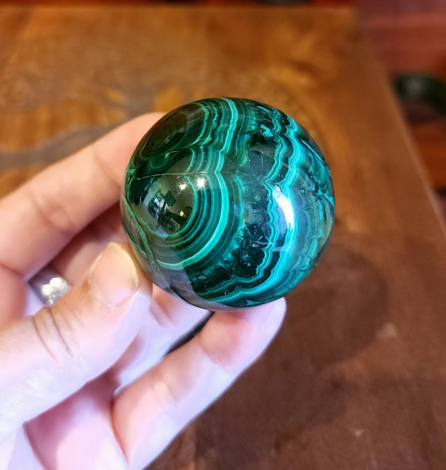 Malachite Sphere