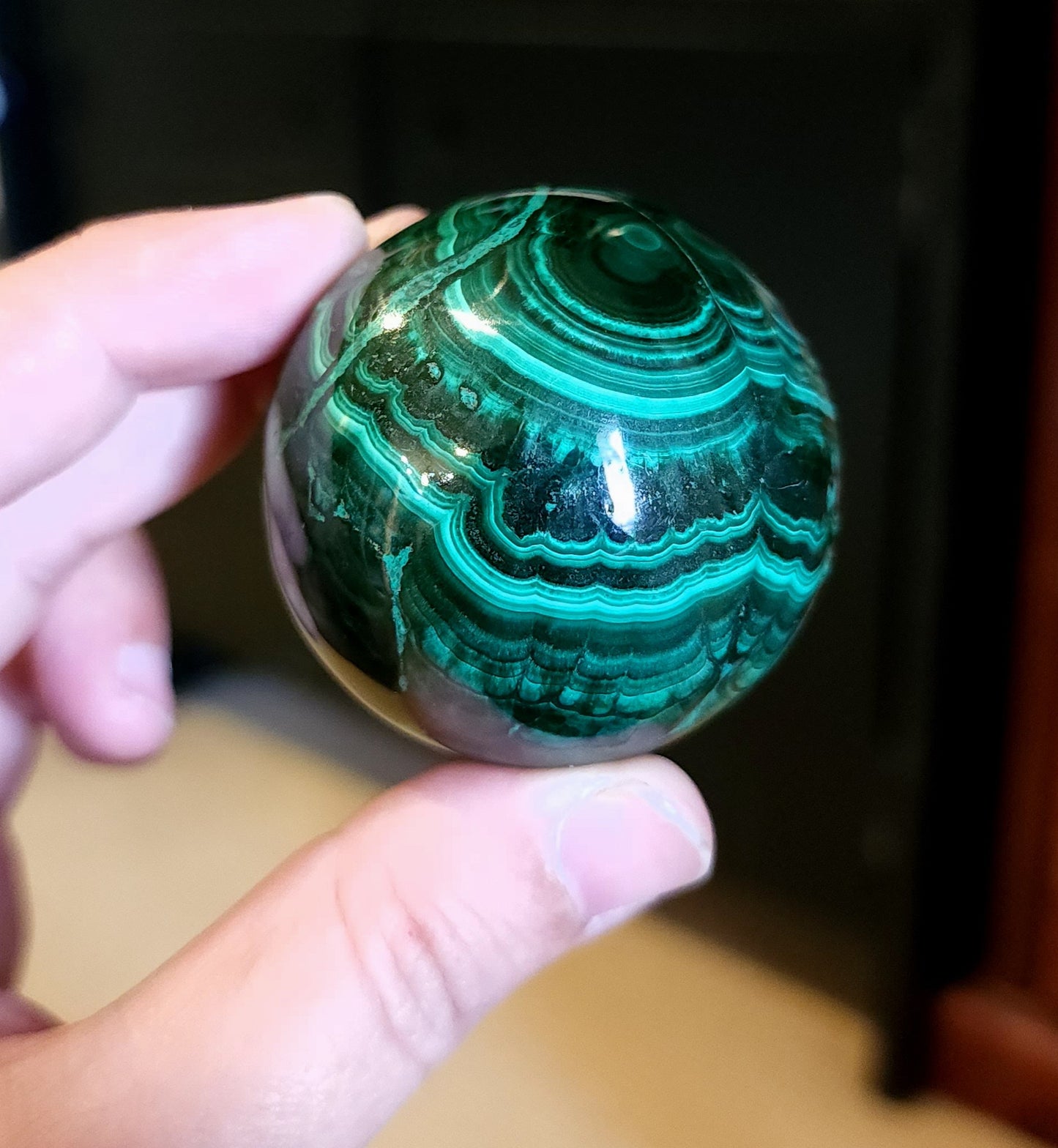 Malachite Sphere