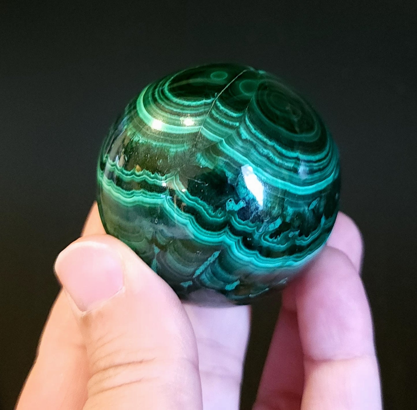 Malachite Sphere