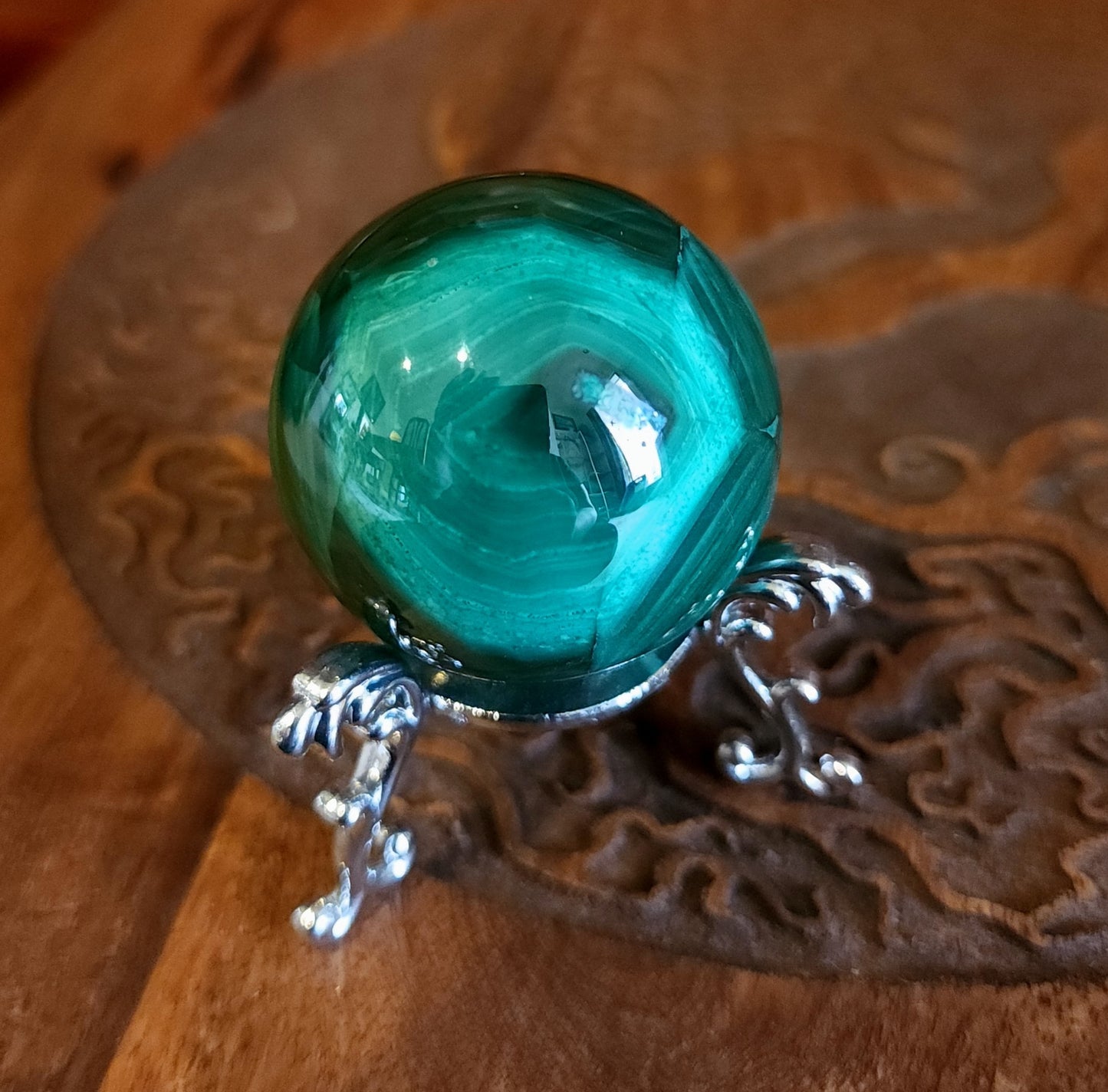 Malachite Sphere
