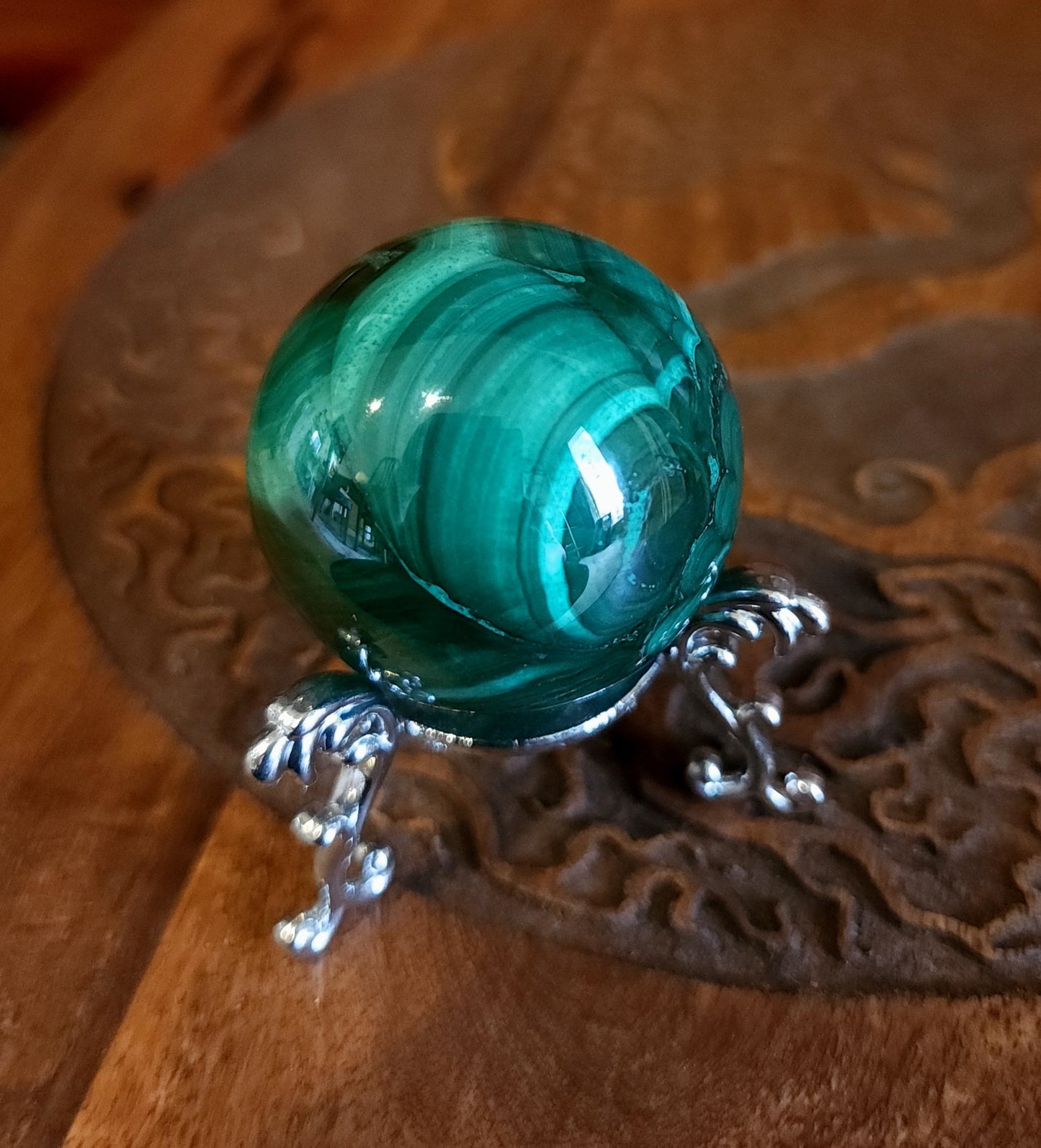 Malachite Sphere