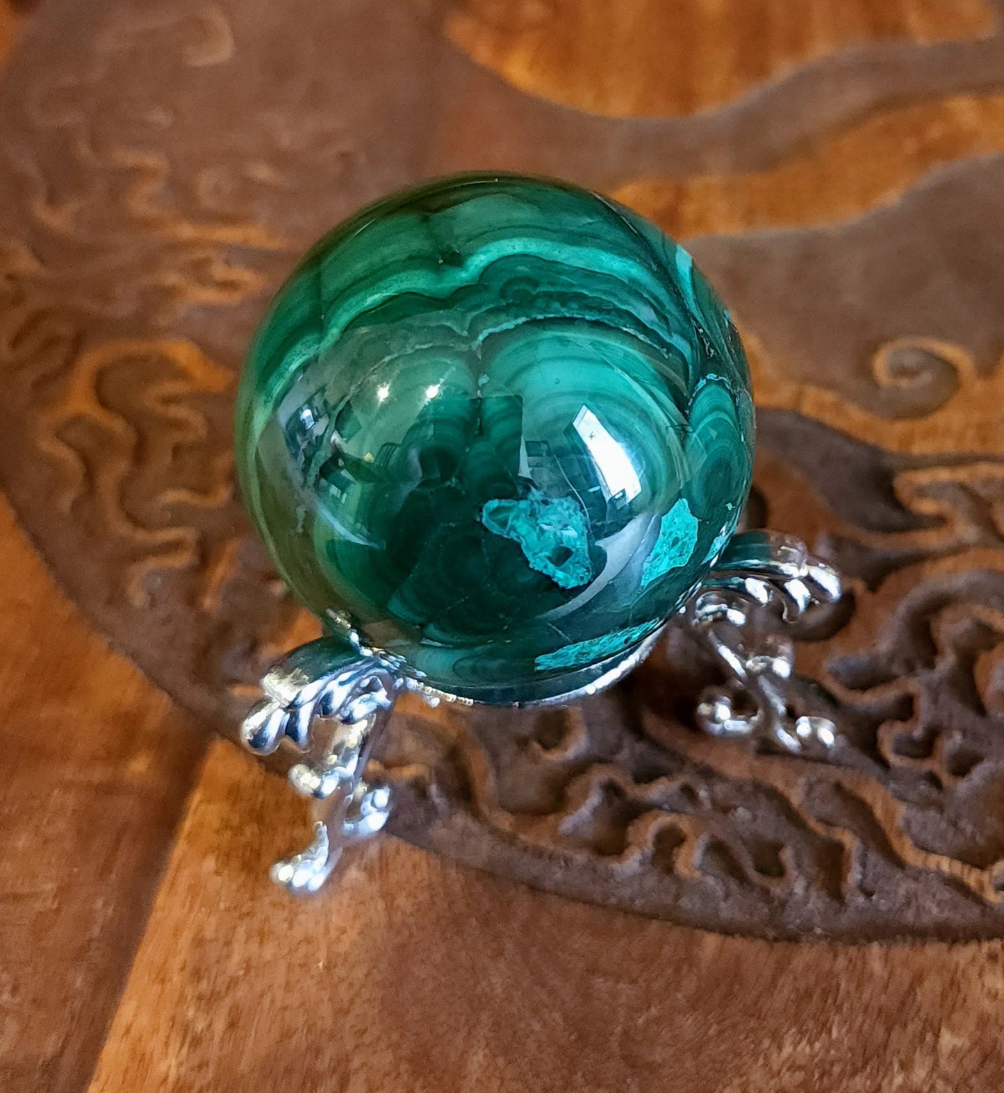 Malachite Sphere