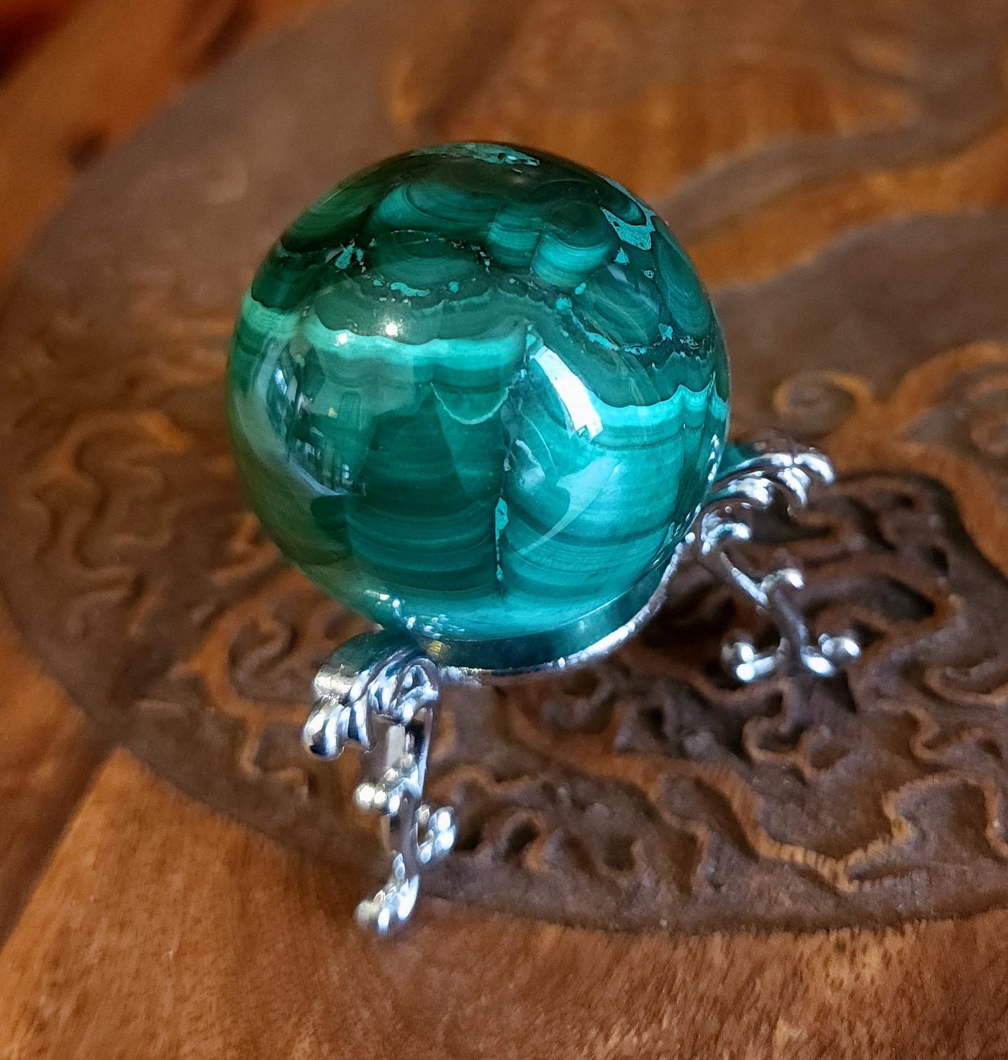 Malachite Sphere