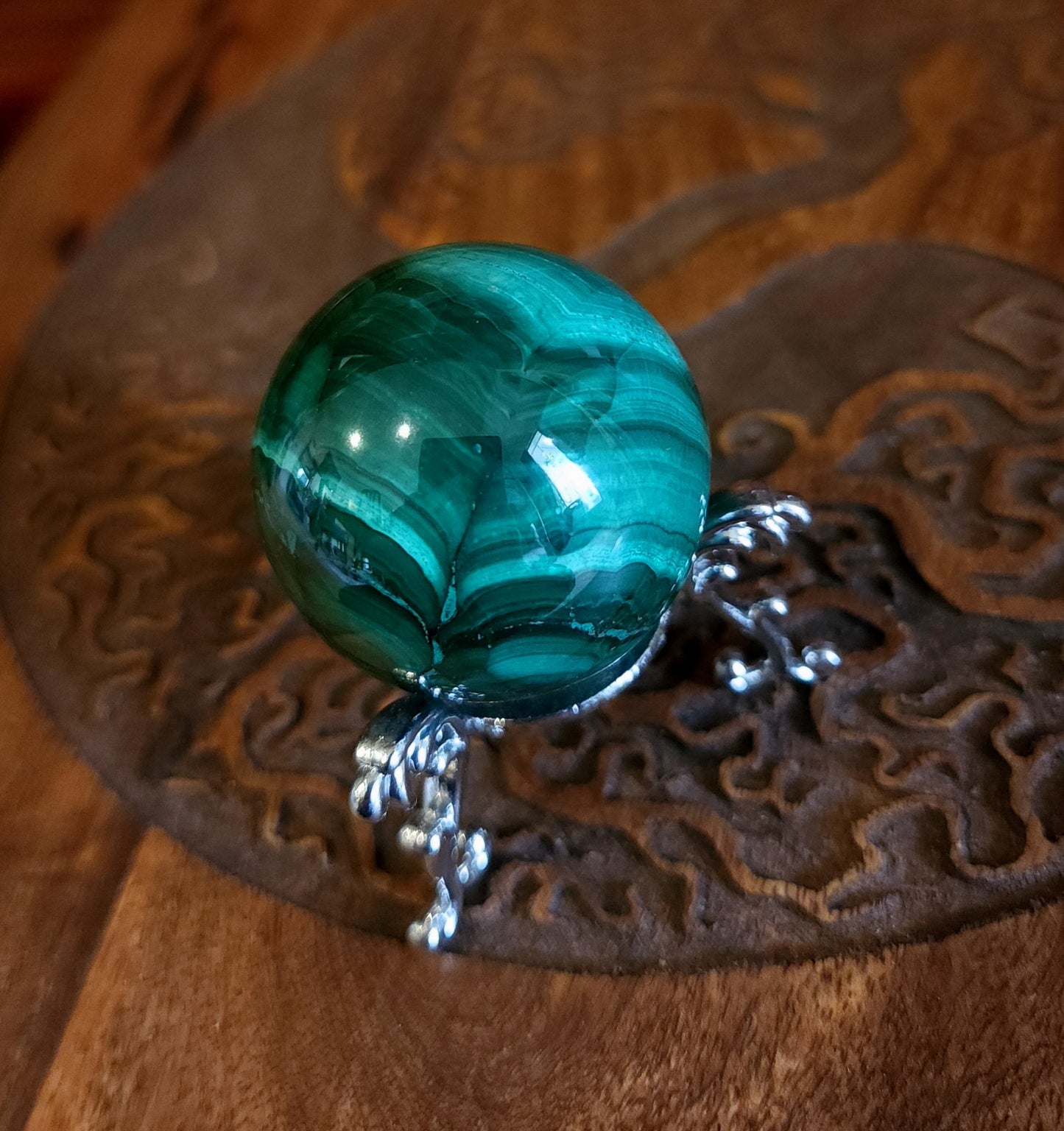 Malachite Sphere