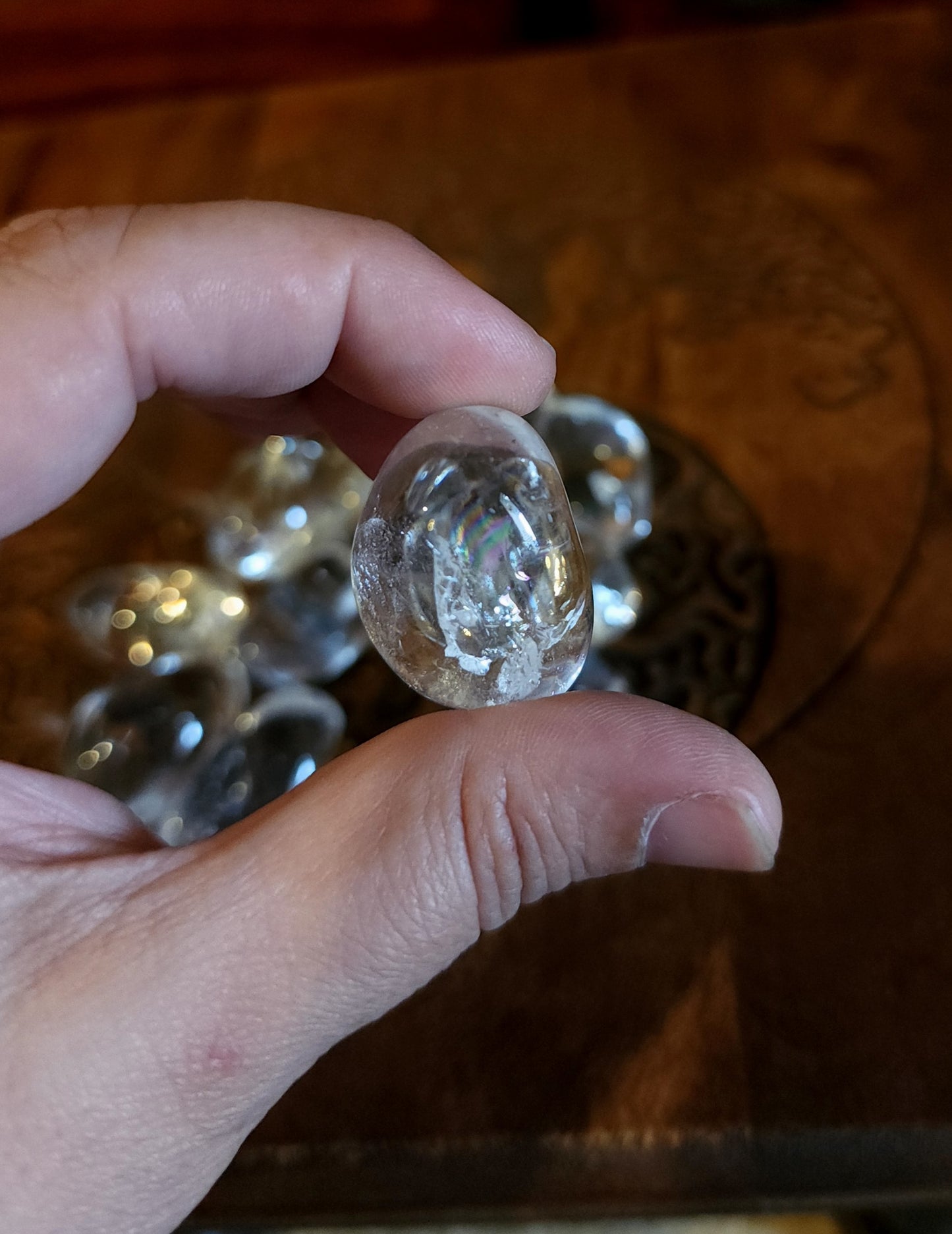 Clear Quartz Tumble