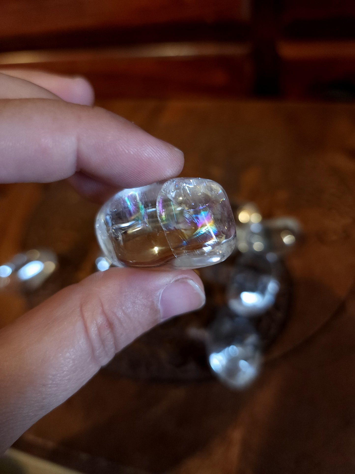 Clear Quartz Tumble