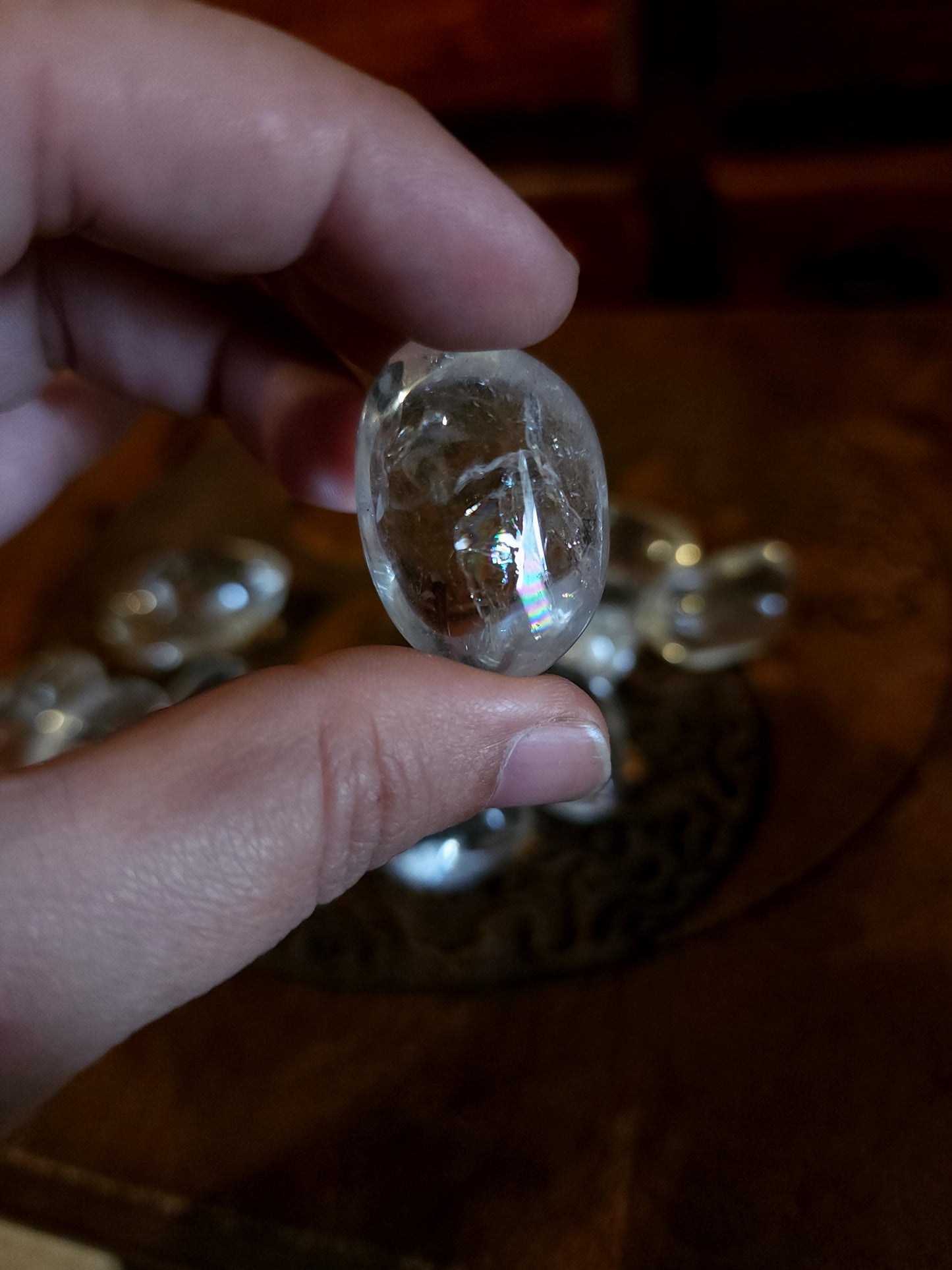 Clear Quartz Tumble