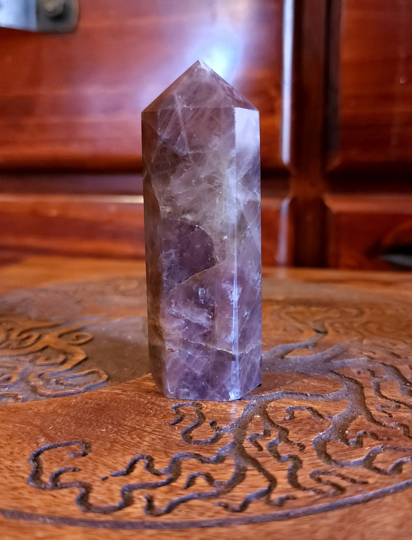 Madagascar Rose Quartz Point