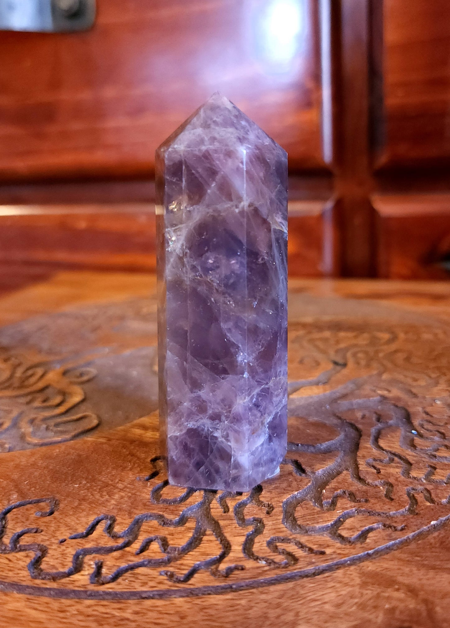 Madagascar Rose Quartz Point