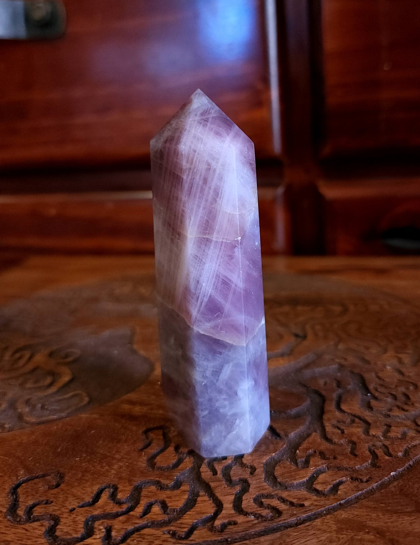 Madagascar Rose Quartz Point