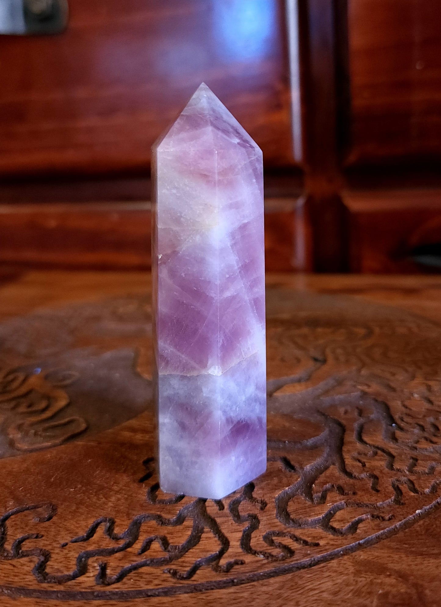 Madagascar Rose Quartz Point