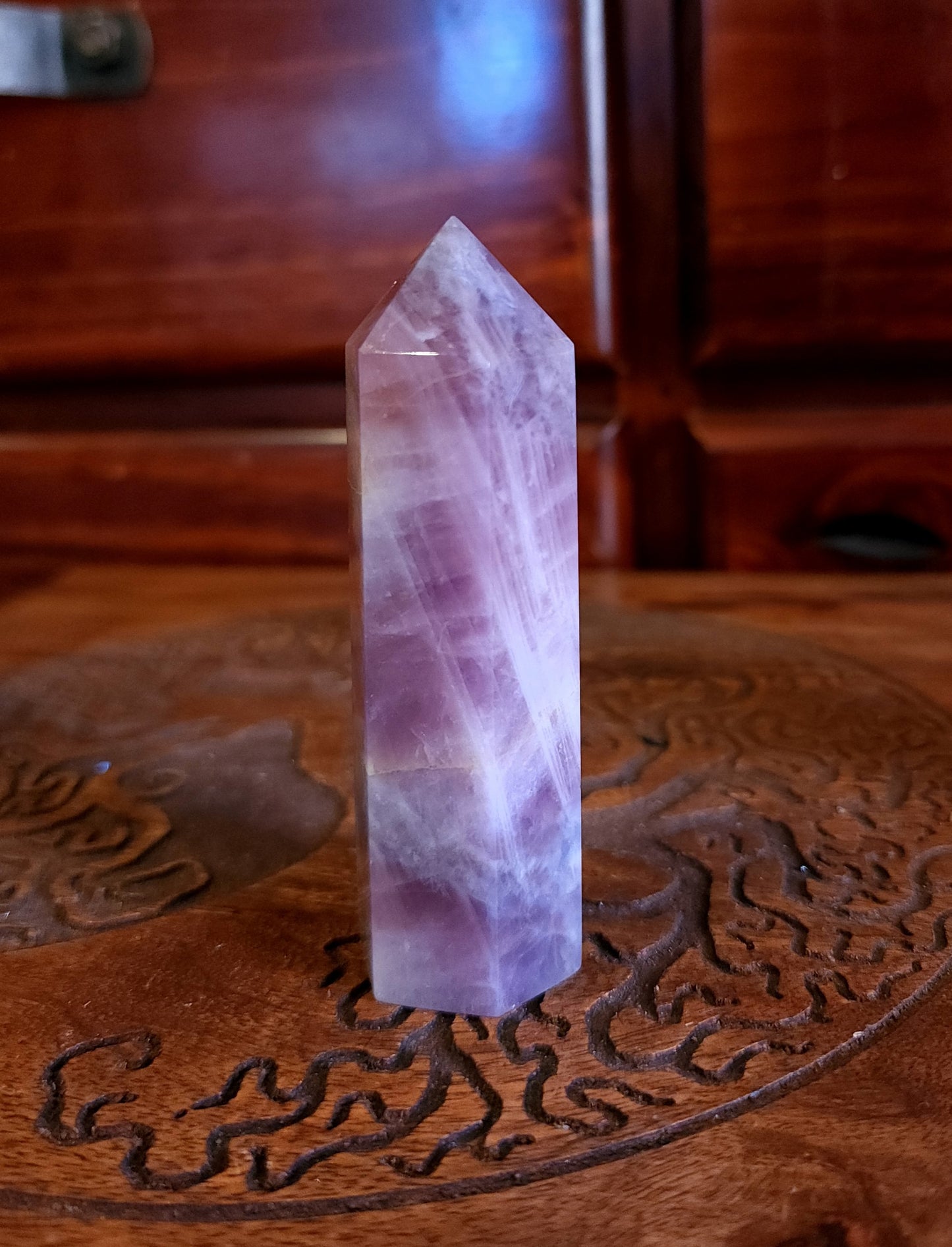 Madagascar Rose Quartz Point