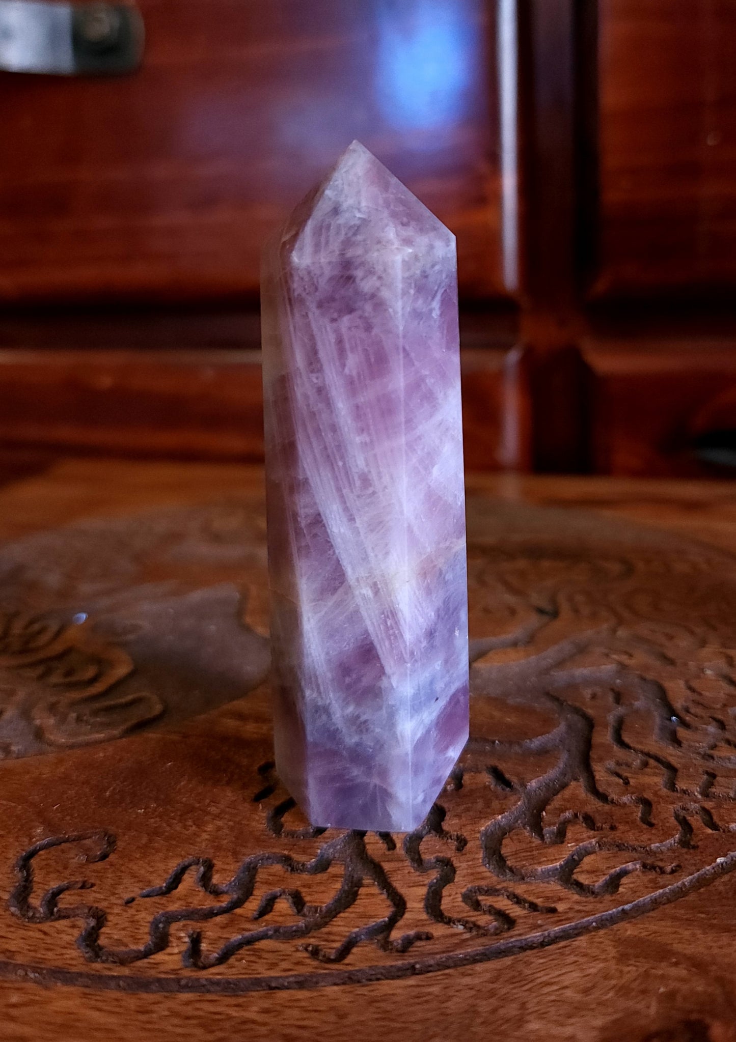 Madagascar Rose Quartz Point