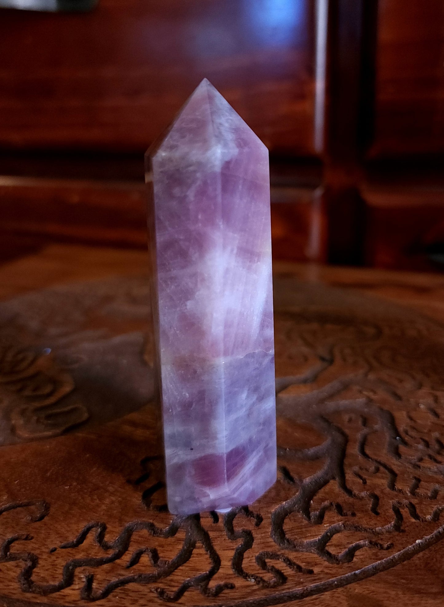 Madagascar Rose Quartz Point