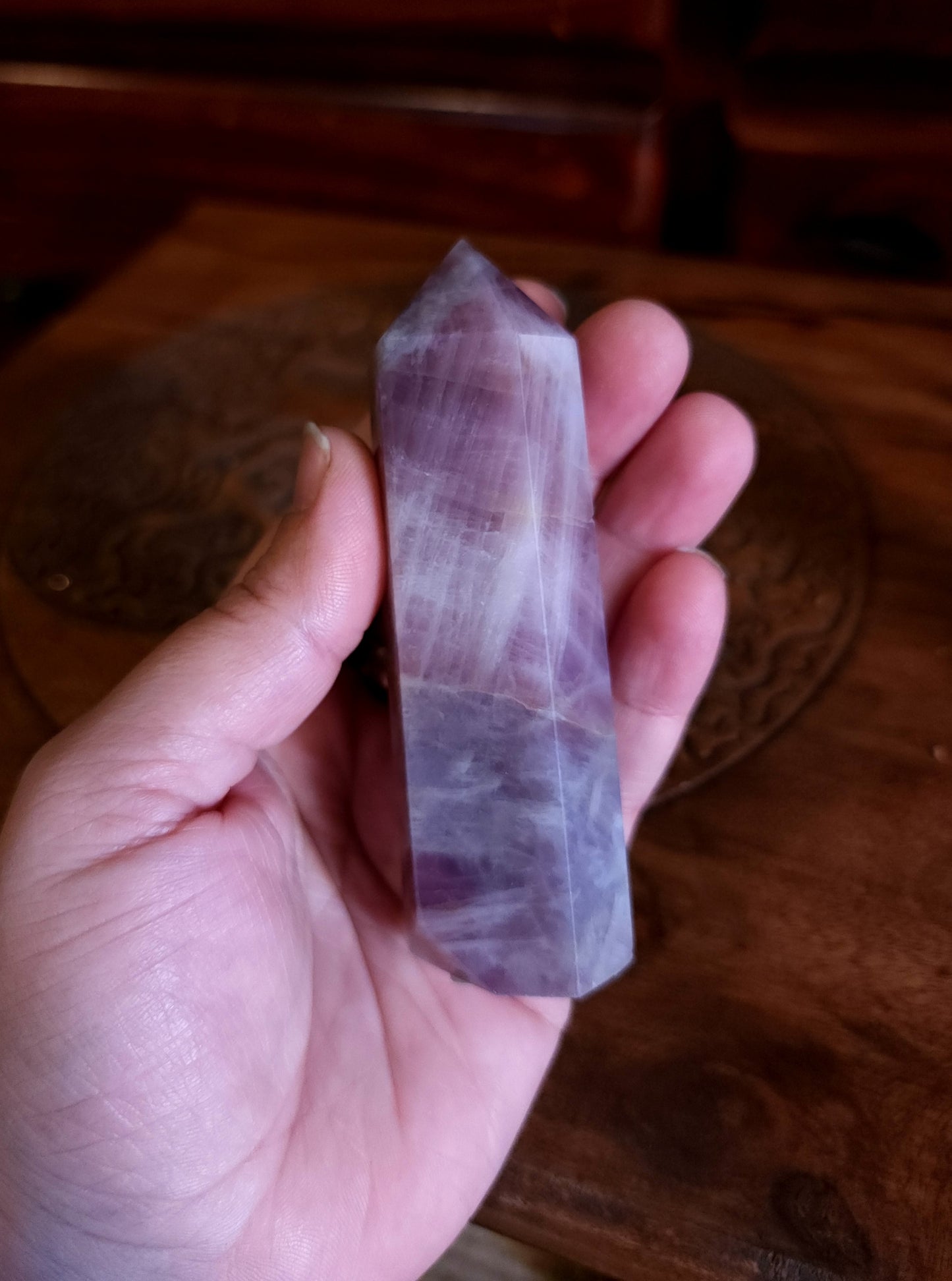 Madagascar Rose Quartz Point