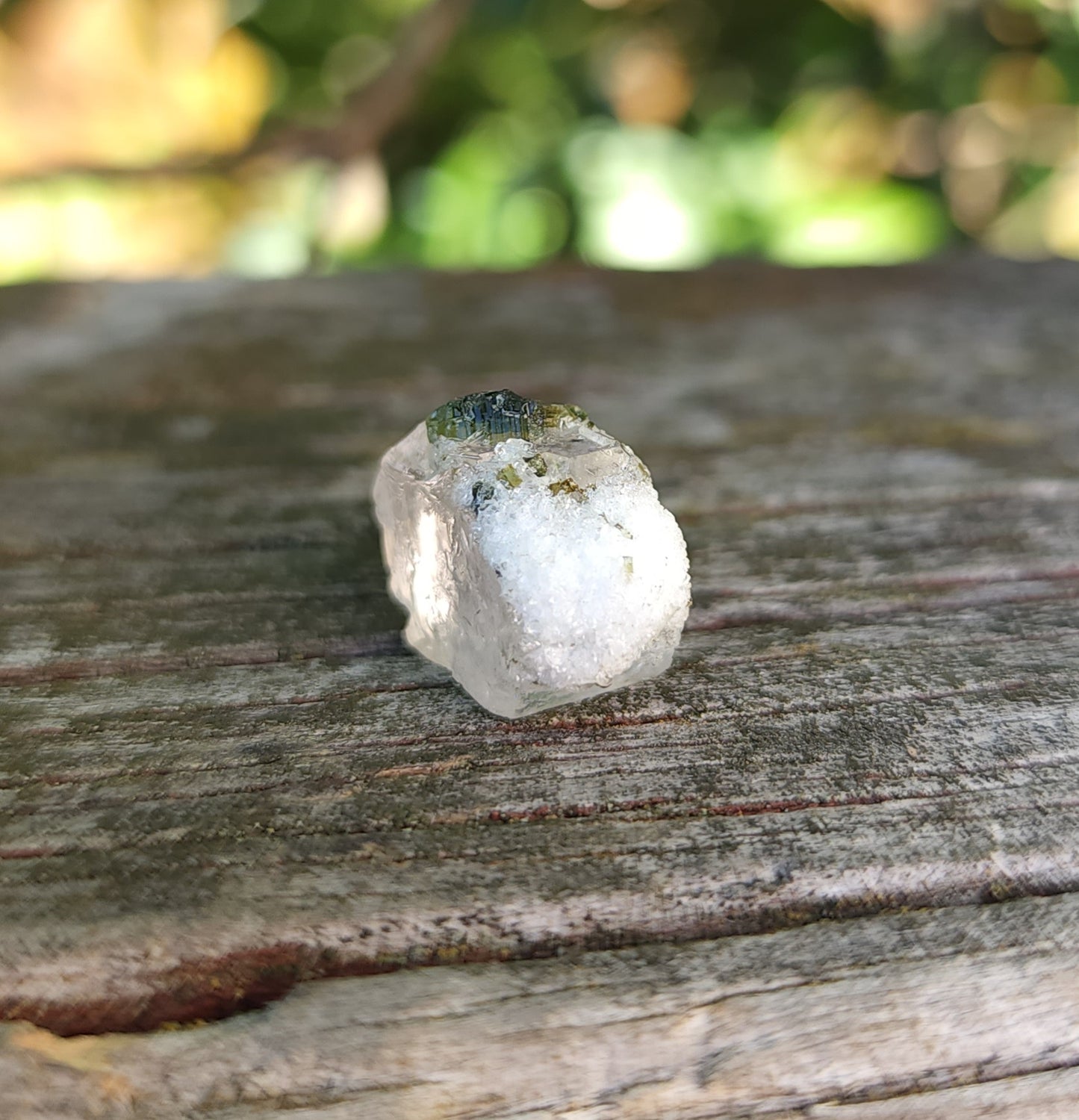 Morganite, Quartz & Epidote Specimen