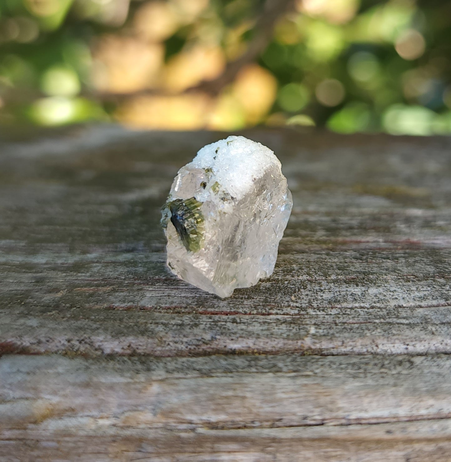 Morganite, Quartz & Epidote Specimen