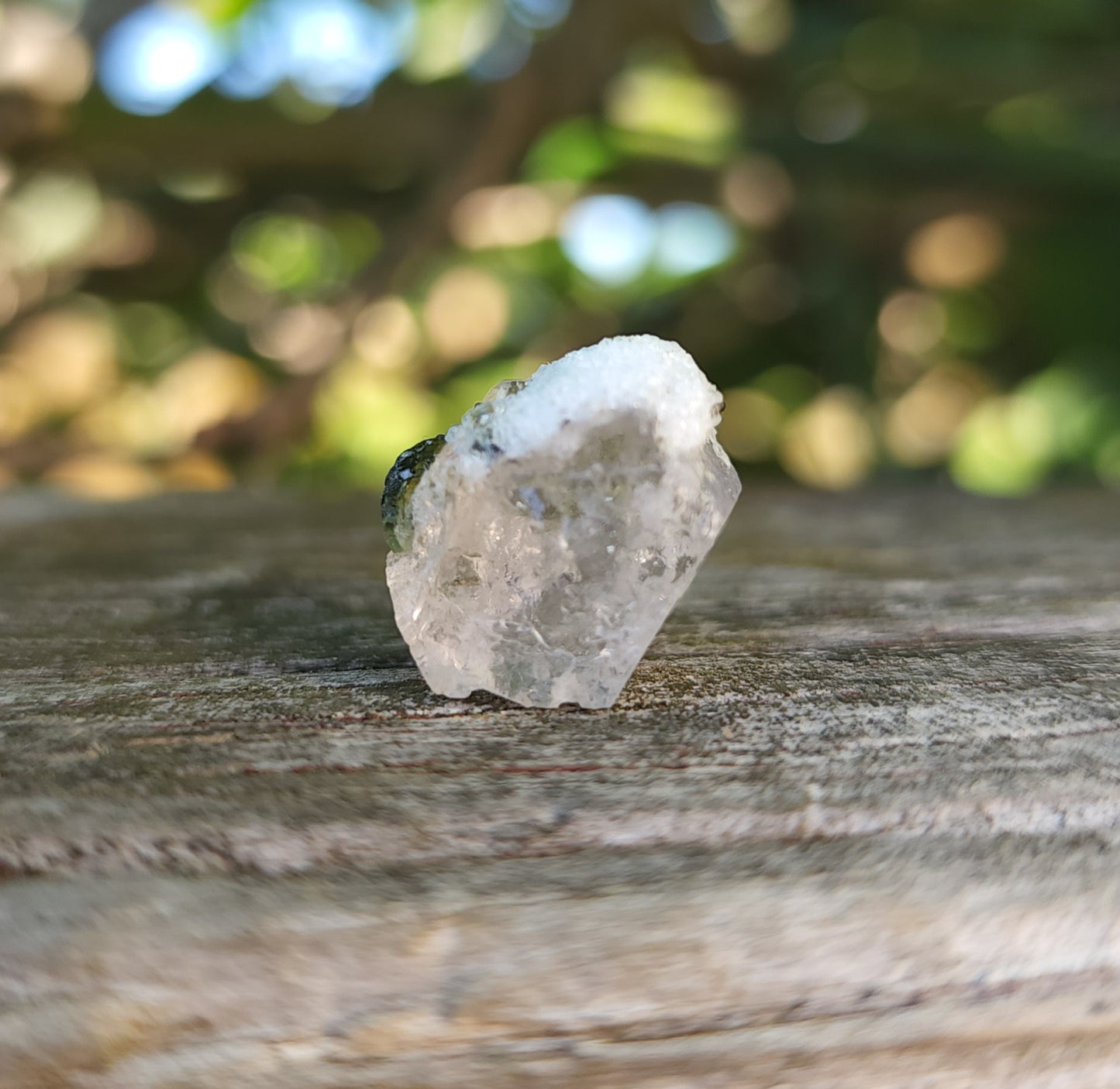 Morganite, Quartz & Epidote Specimen