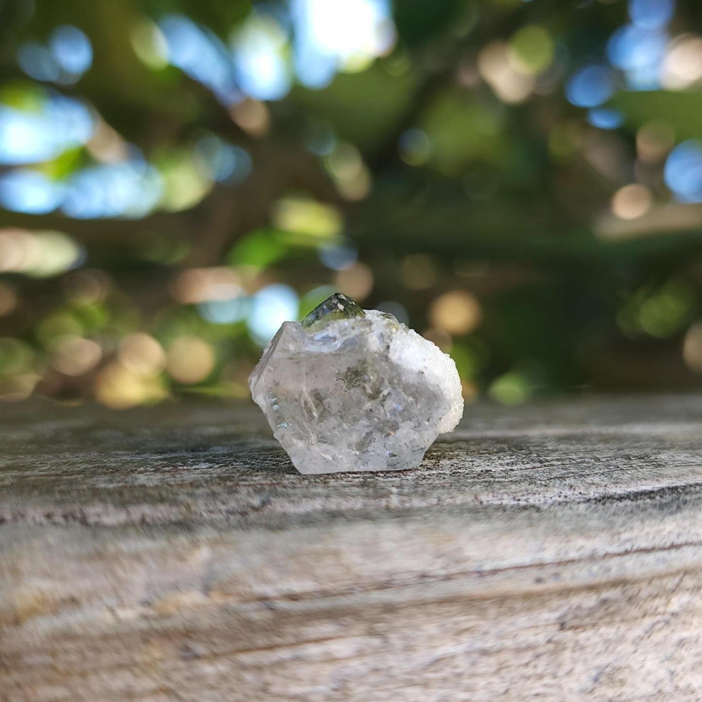 Morganite, Quartz & Epidote Specimen